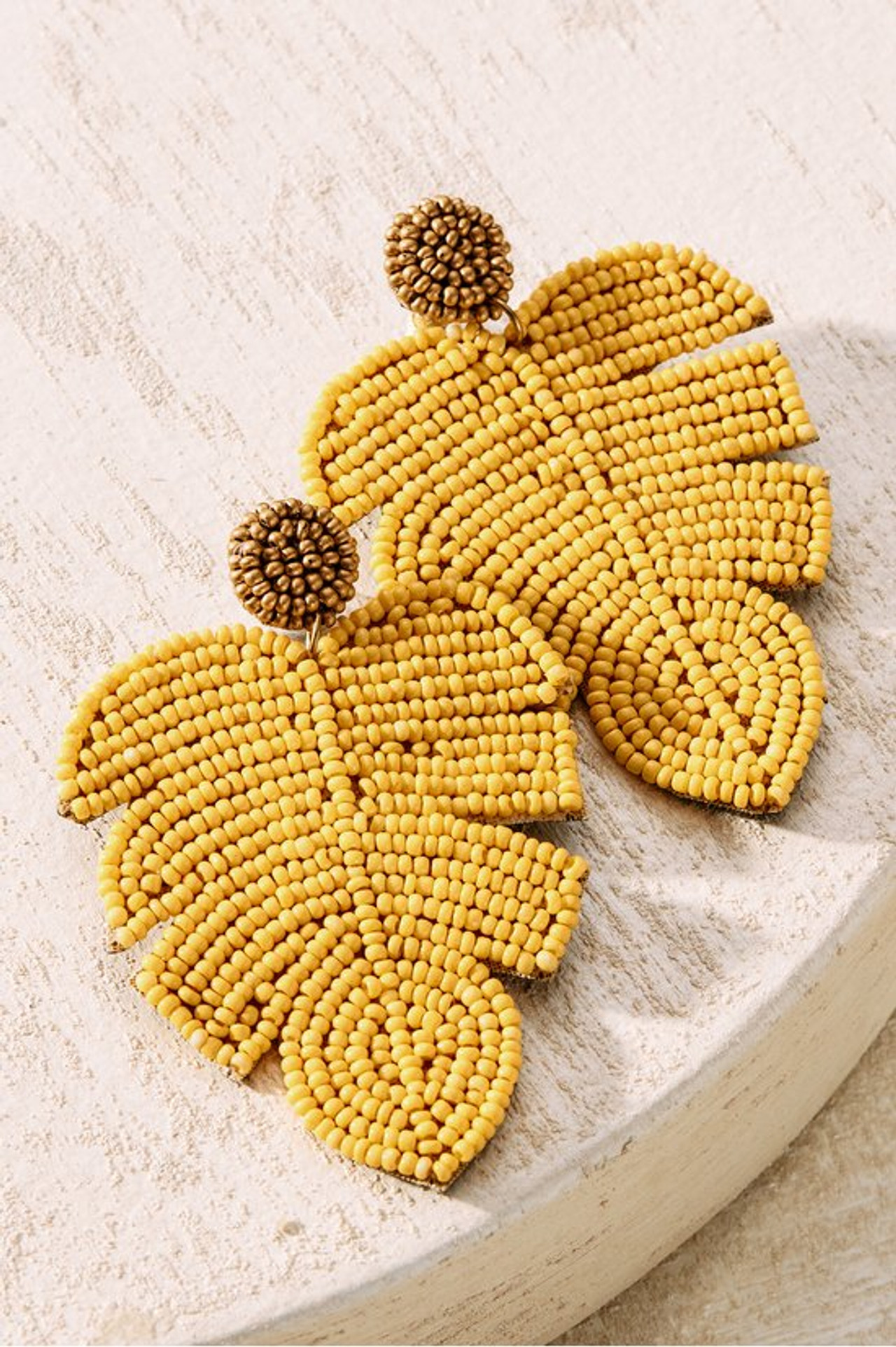 Cassia Leaf Earrings