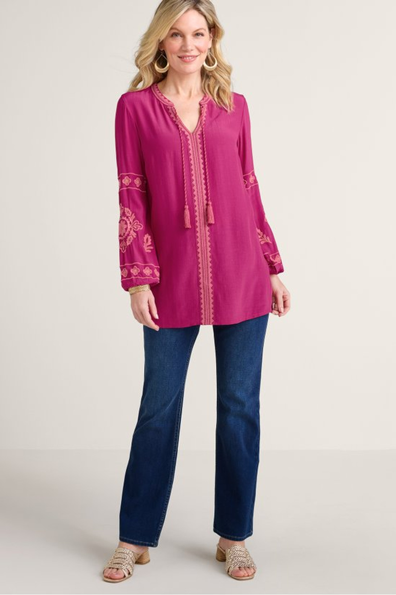 Annaka Embroidered Tunic