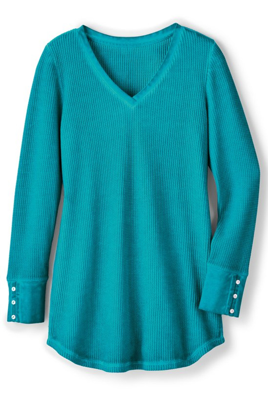 Arabella Waffle Knit Tunic