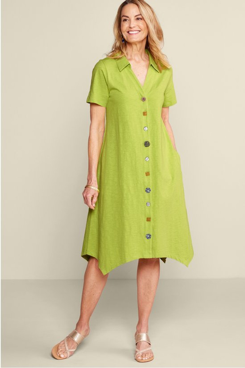 Danielle Button Dress1338