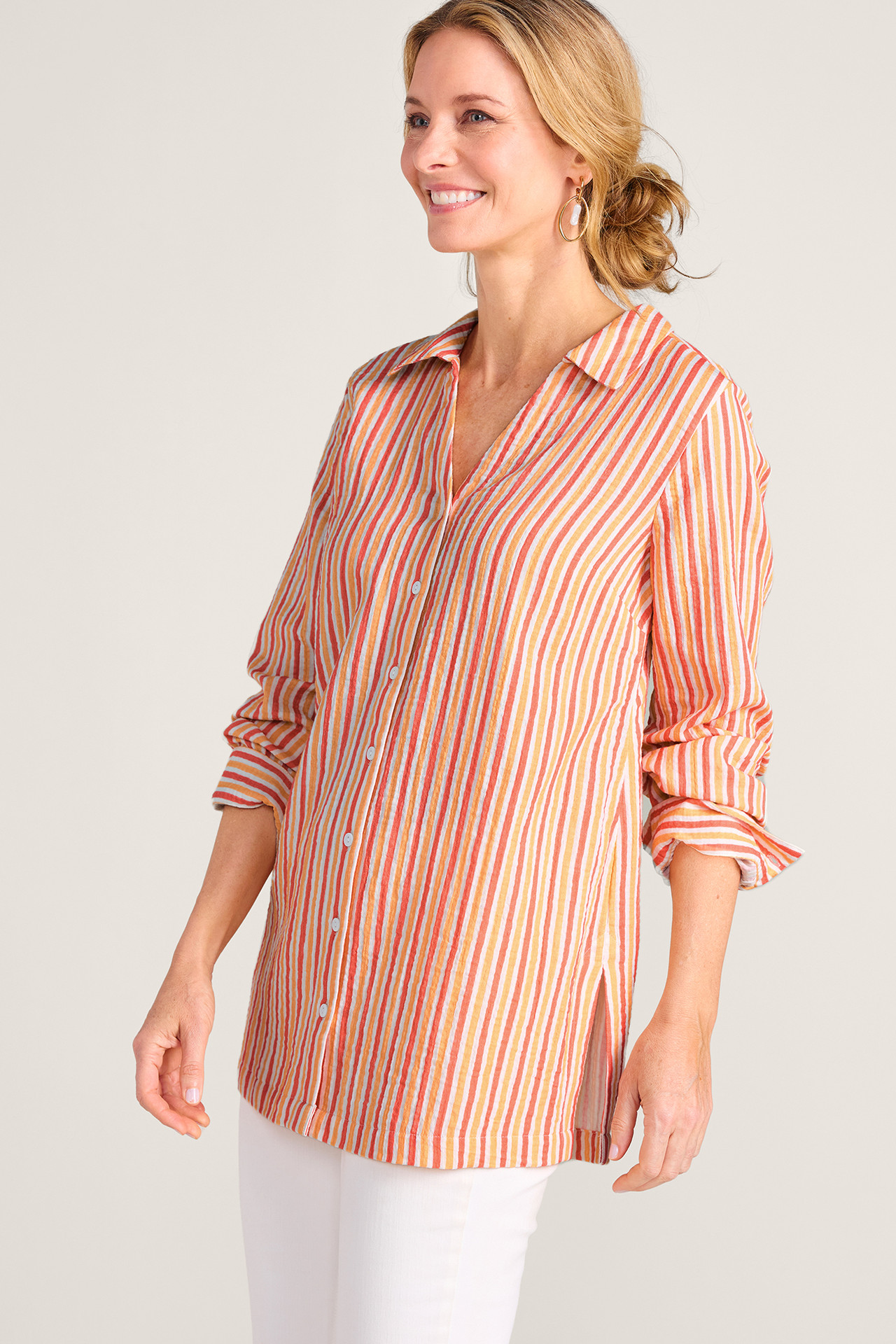 Escambia Gauze Tunic Shirt