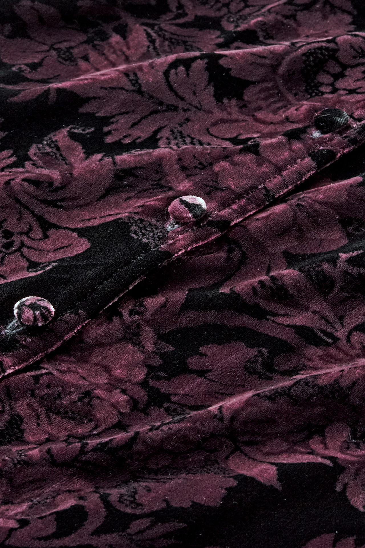 Icon Silk Velvet Poets Tunic Shirt