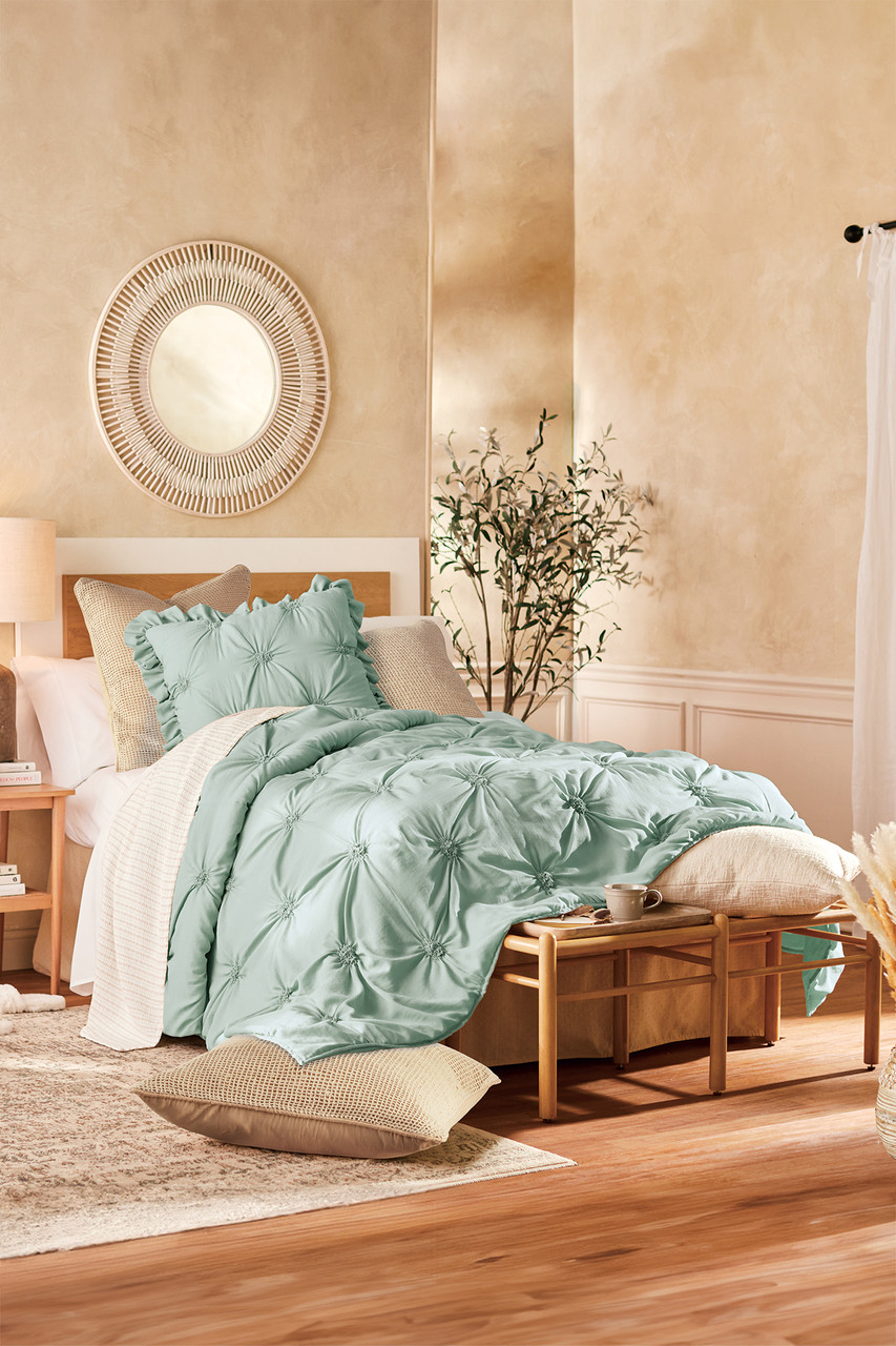 Lombardi Smocked Bed Sham