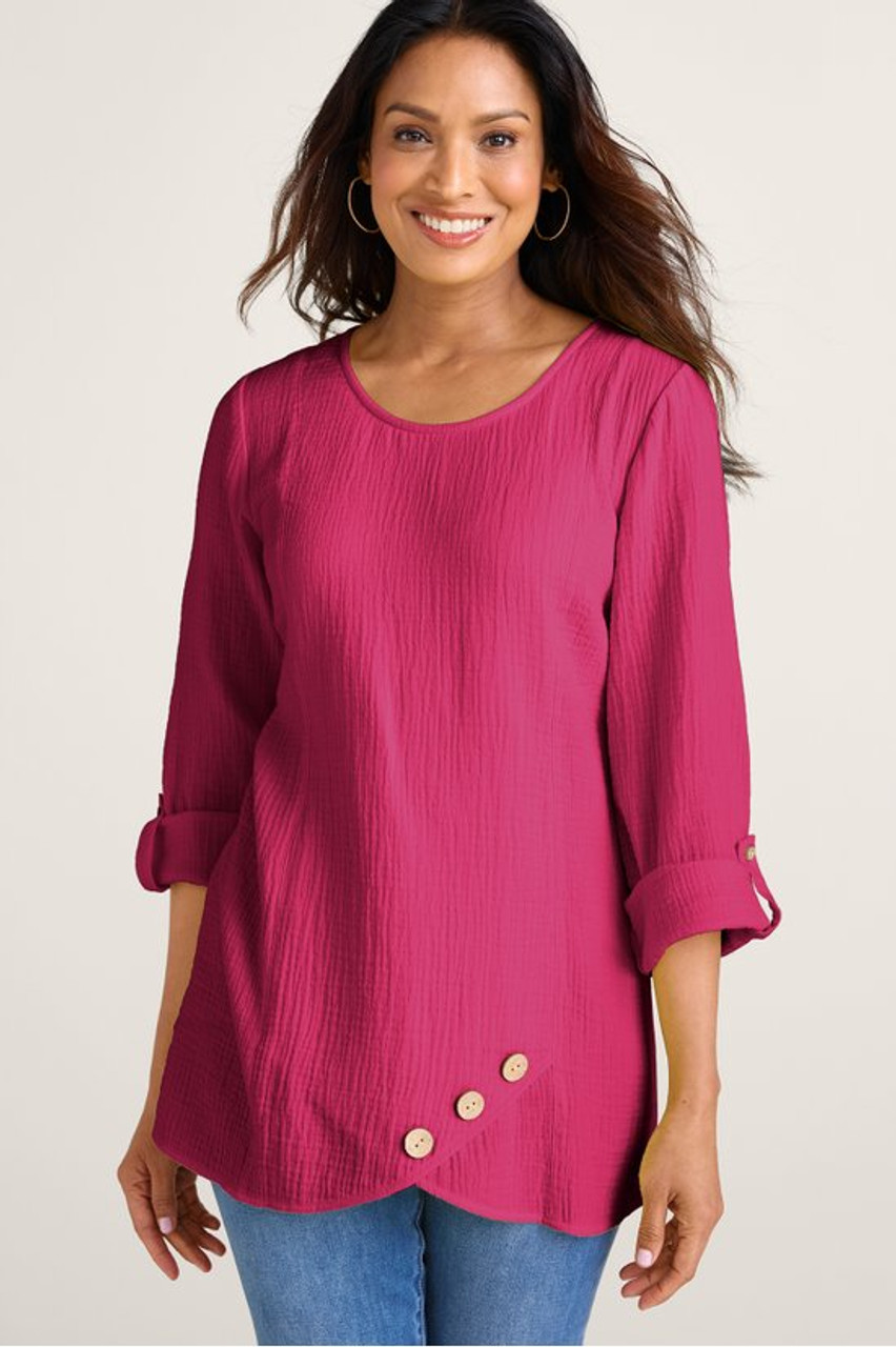 Zarina Gauze Tunic