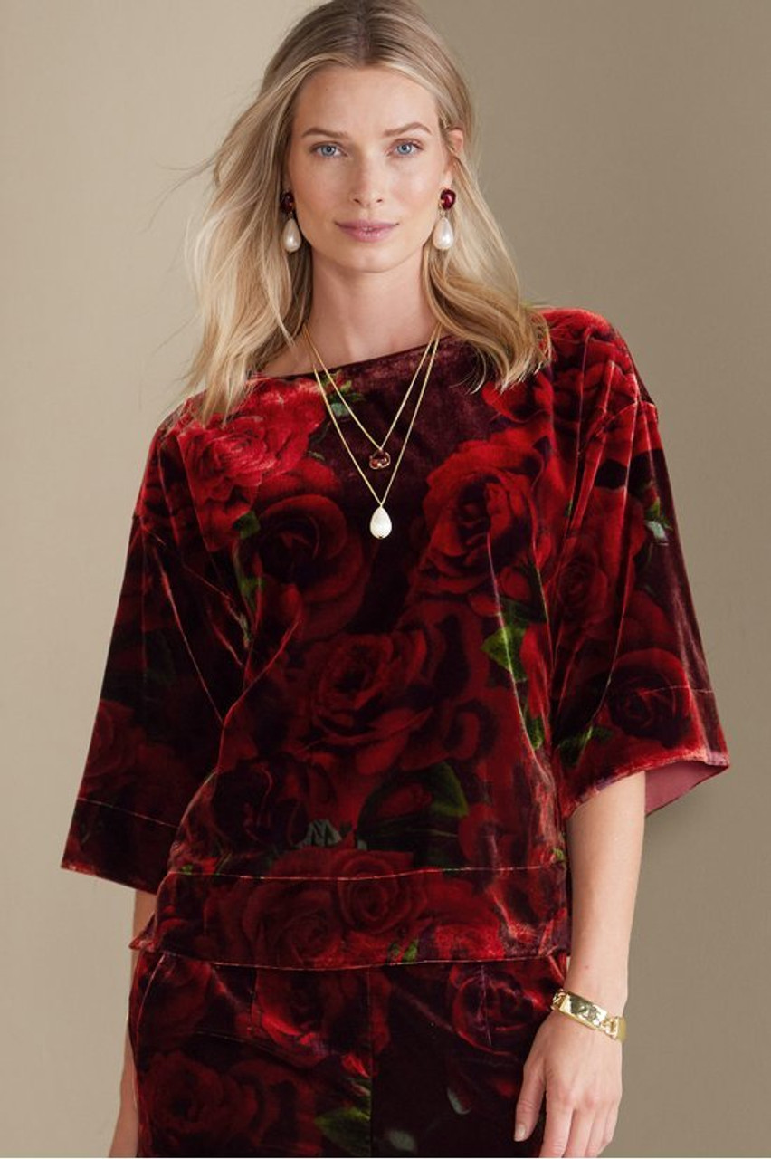 Aria Velvet Top