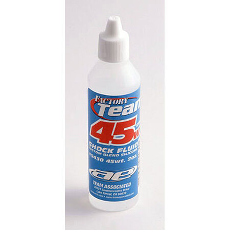 Team Associated Factory Team Silicone Shock Fluid, 45Wt (575 cSt) 2oz