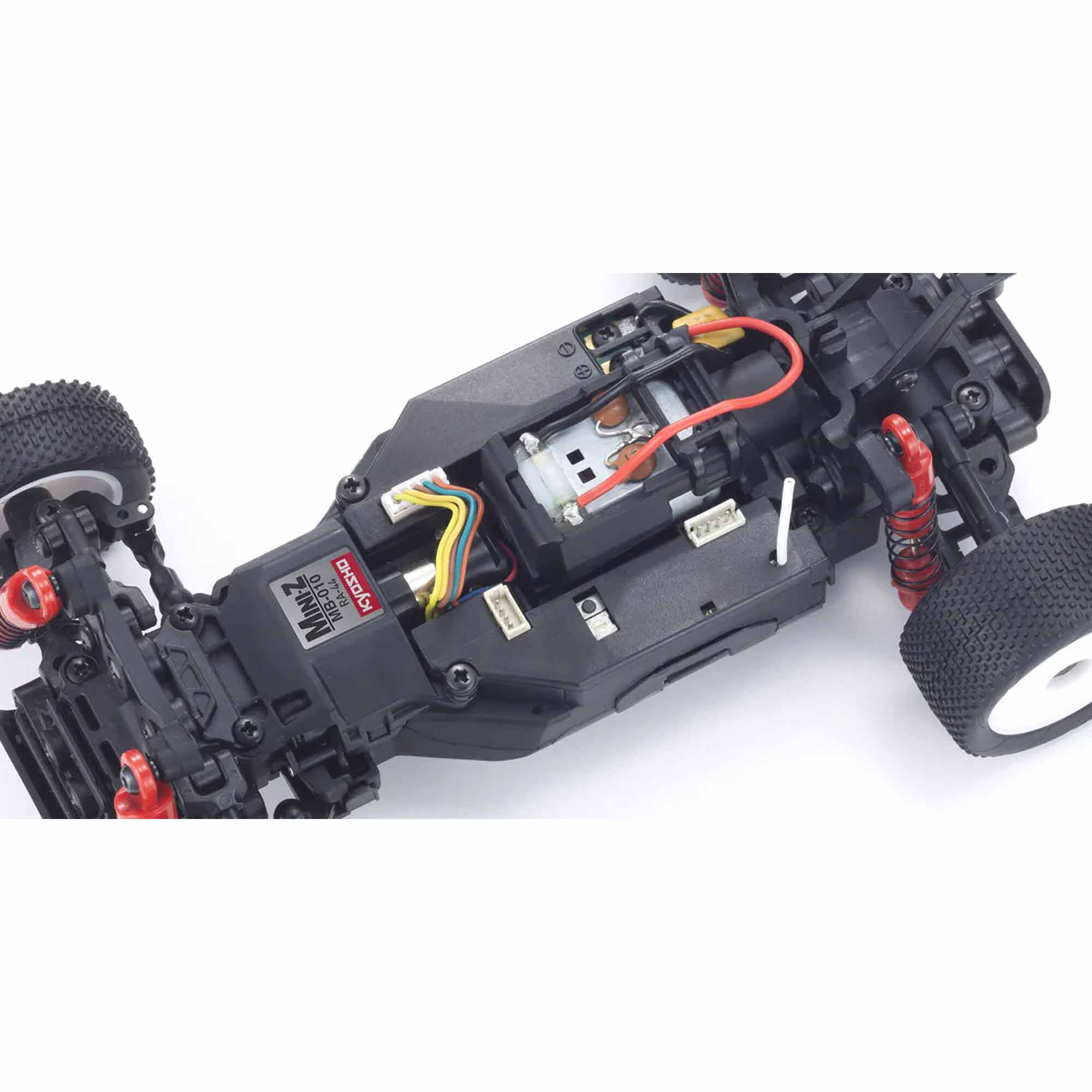 Kyosho 1/28 Inferno MP9 Mini-Z 4x4 Off-Road Buggy RTR, Blue/Yellow