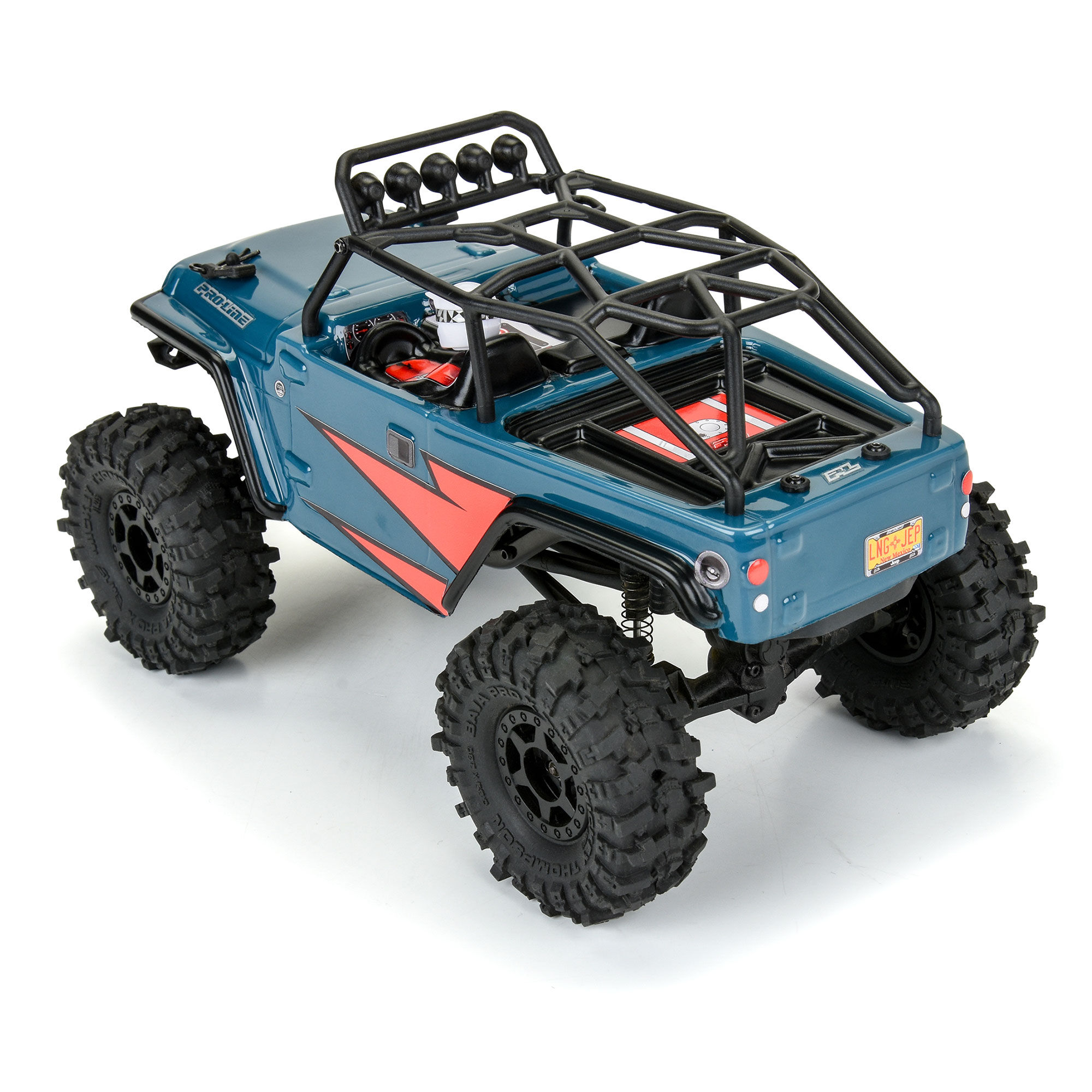 Pro-Line Racing 1/24 2004 Jeep LJ Clear Body/Trail Cage: SCX24