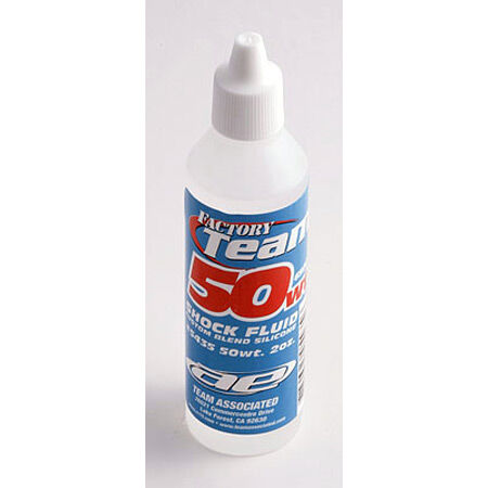 Team Associated Factory Team Silicone Shock Fluid, 50Wt (640 cSt) 2oz