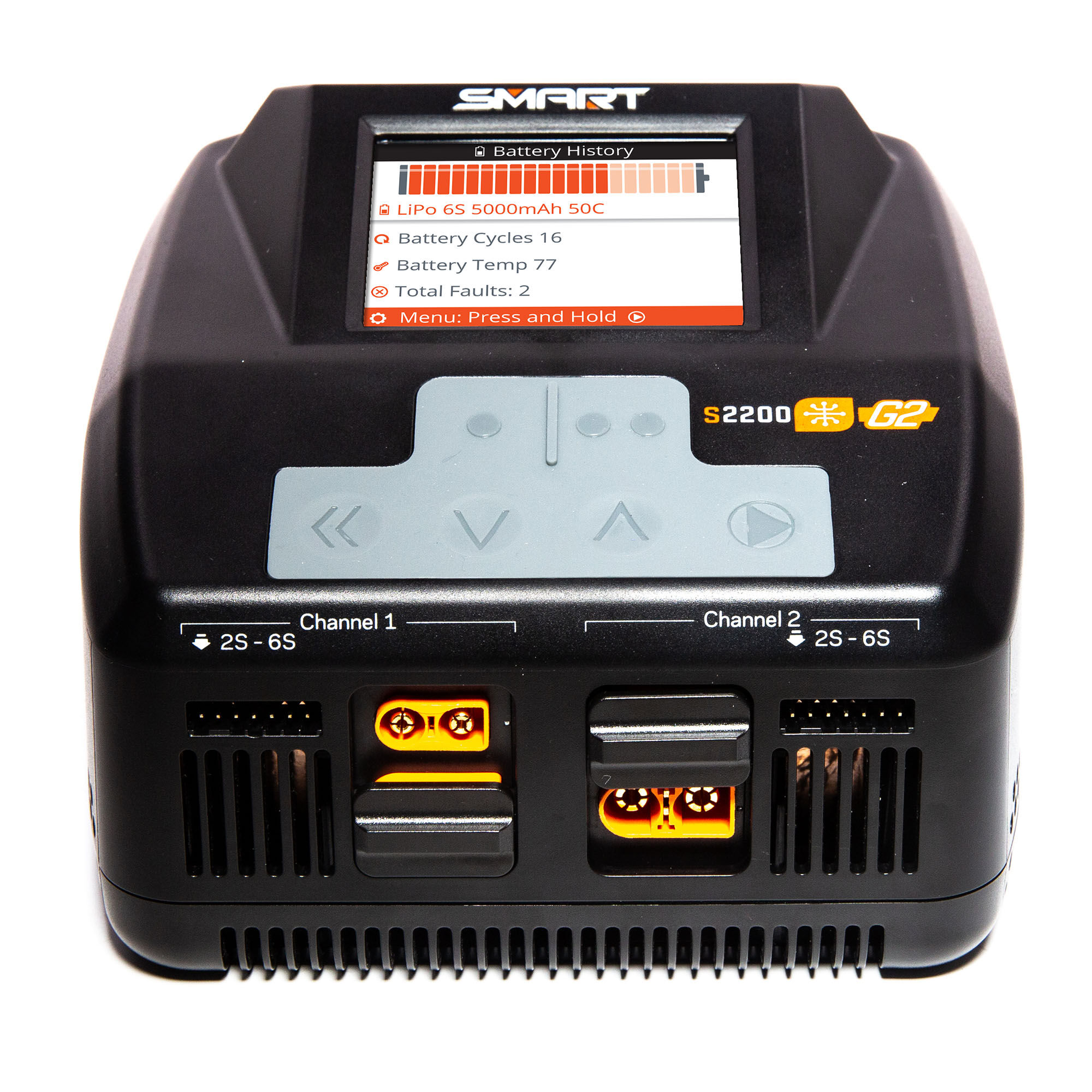Spektrum Accessories S2200 G2 AC 2x200W Smart Battery Charger