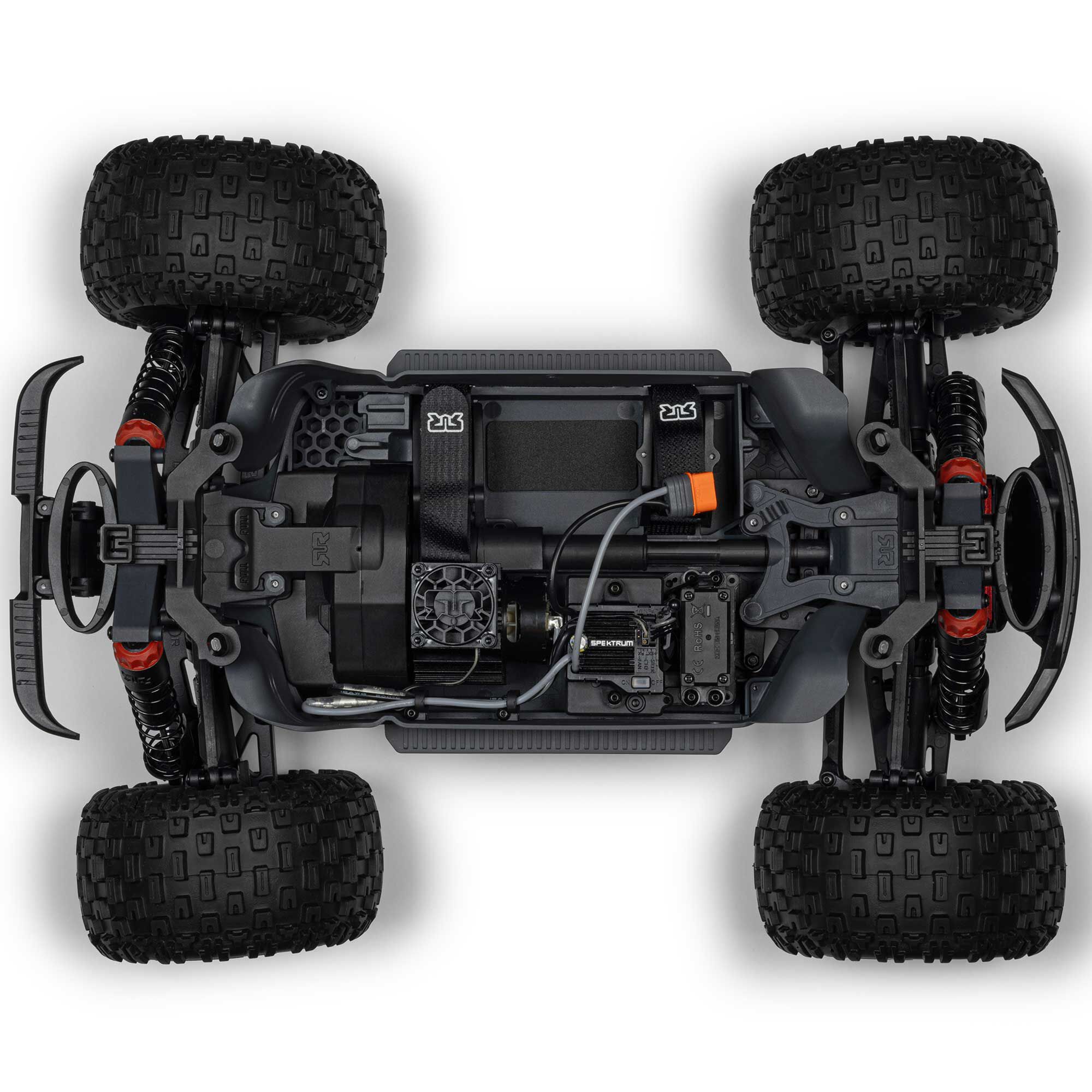 ARRMA 1/10 GRANITE MEGA 665 4X4 RTR Brushed Monster Truck, Green