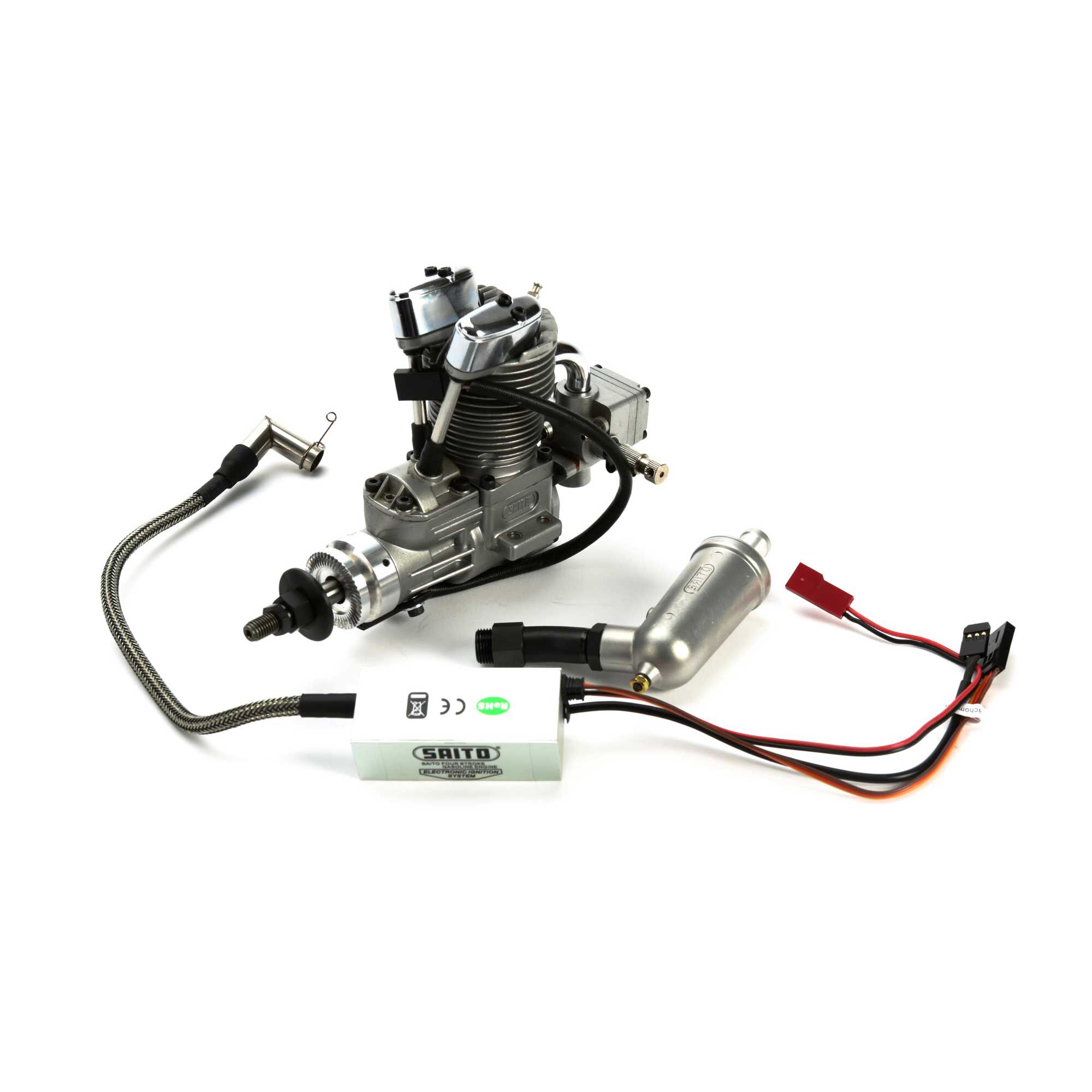 Saito Engines FG-14C (82B) 4-Stroke Gas Engine: BU