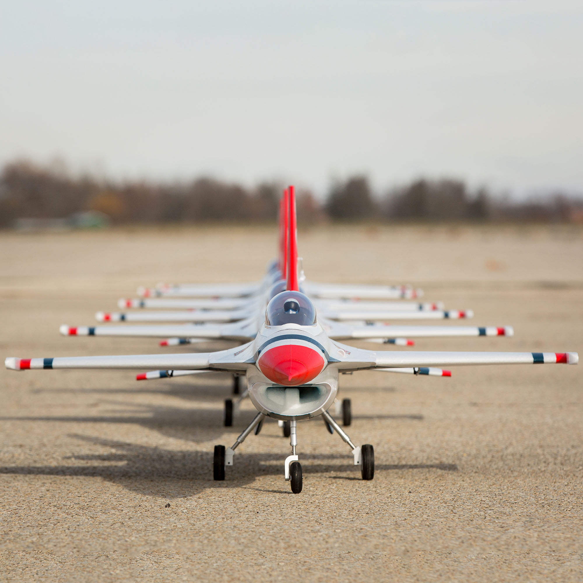 E-flite F-16 Thunderbirds 70mm EDF Jet BNF Basic with AS3X and SAFE Select