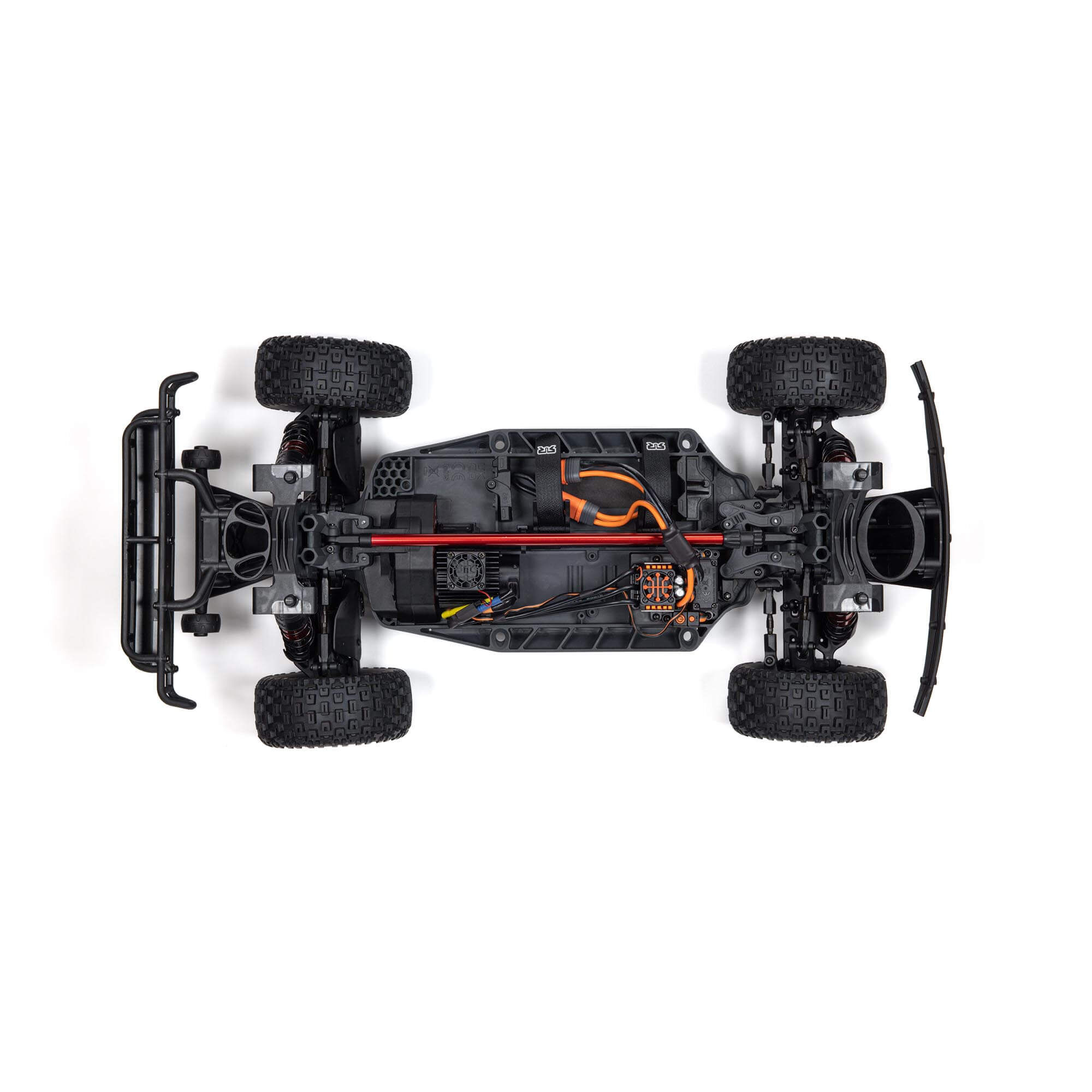 ARRMA 1/8 MOJAVE 4S 4X4 RTR Brushless Desert Truck, White/Red