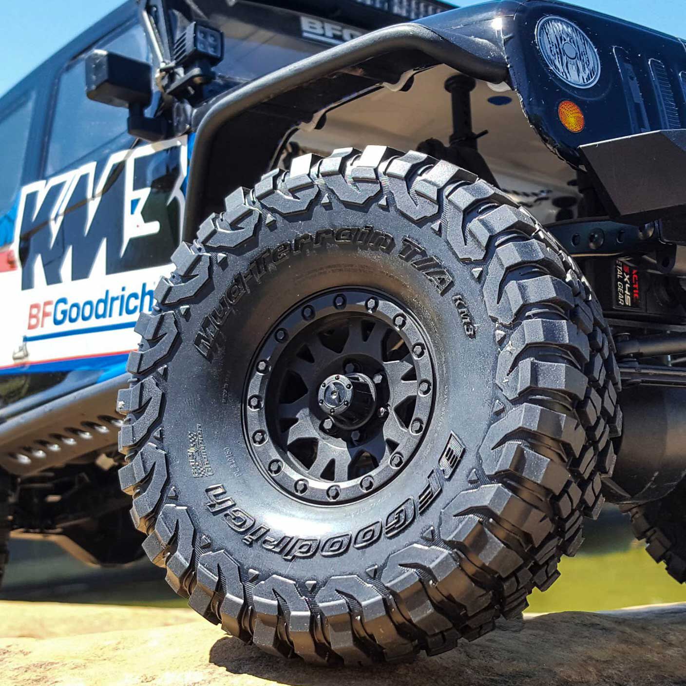 Pro-Line Racing 1/10 BFG T/A KM3 Predator Front/Rear 1.9" Rock Crawling Tires (2)