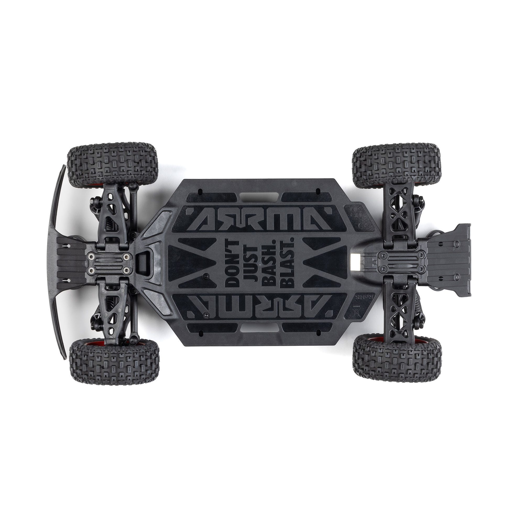 ARRMA 1/16 MOJAVE GROM 4X4 RTR Brushed Desert Truck (Battery & Charger Included), Red/Black