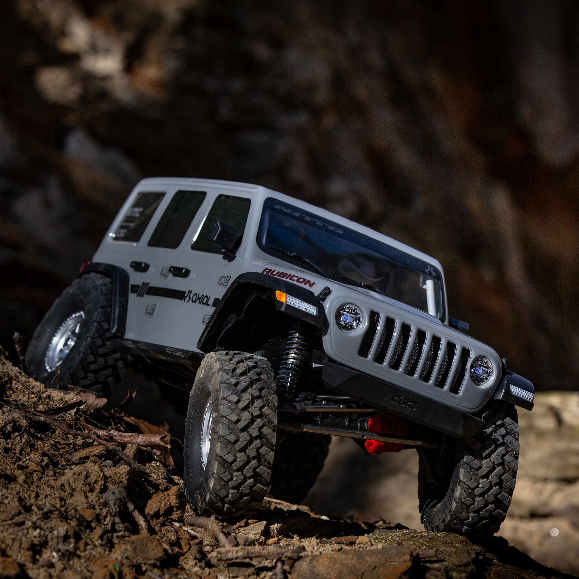 Axial 1/10 SCX10 III Jeep JLU Wrangler 4X4 RTR Brushed Rock Crawler,Gray
