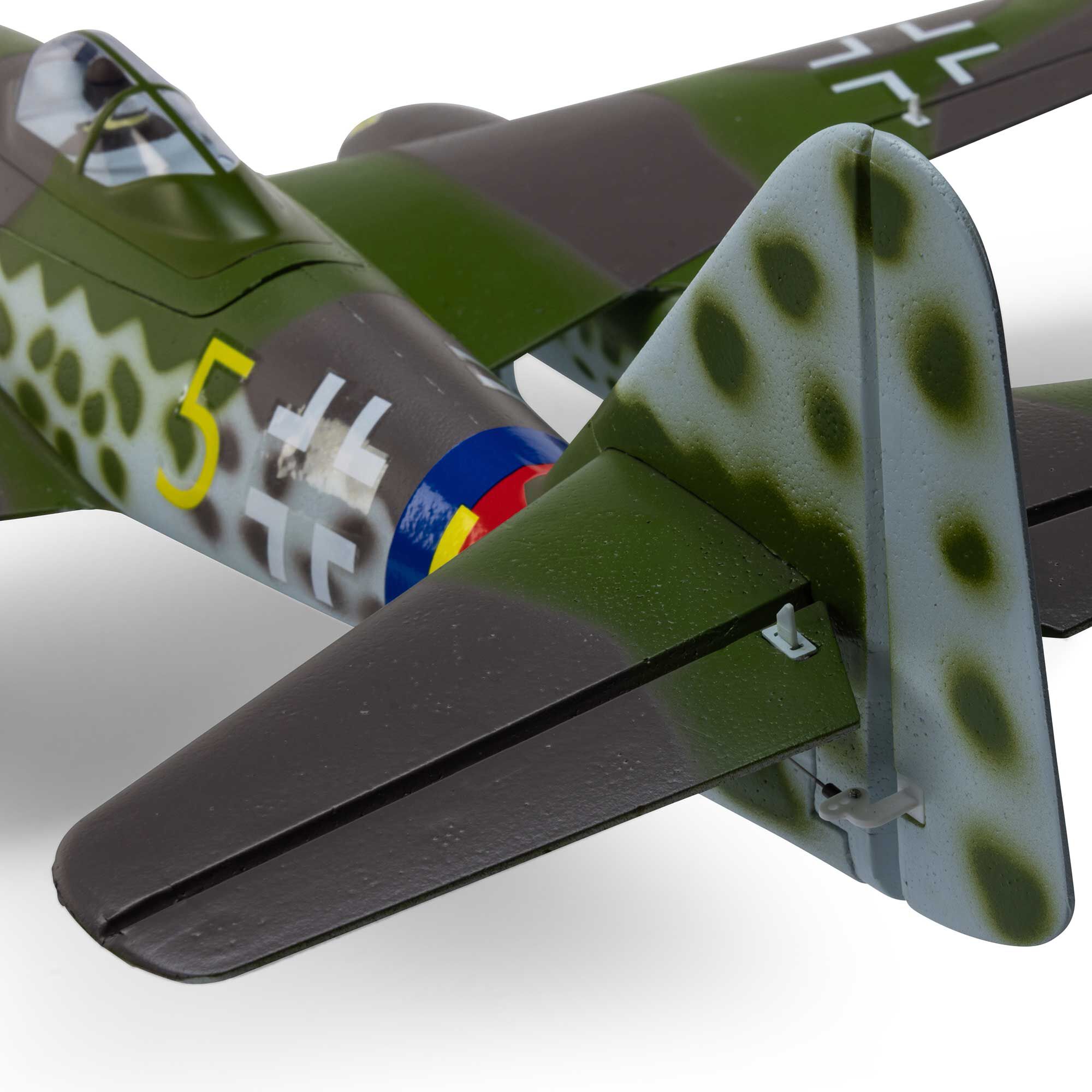 E-flite UMX Me 262 30mm EDF Jet BNF Basic with AS3X and SAFE Select, 660mm
