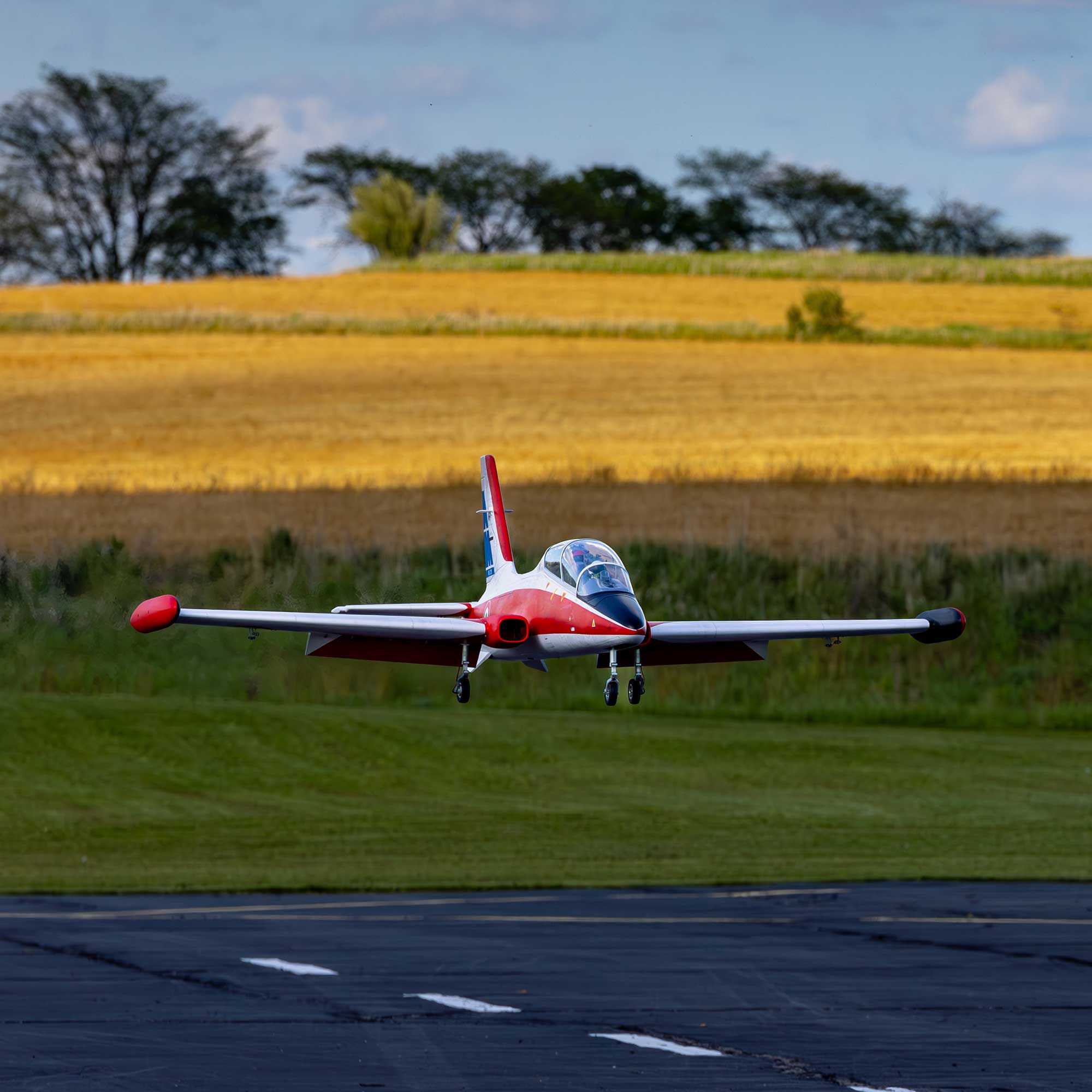 Hangar 9 Aermacchi MB-339 60-86N Scale Military Turbine Jet ARF, 84" with KingTech K-86G4+ Turbine Combo