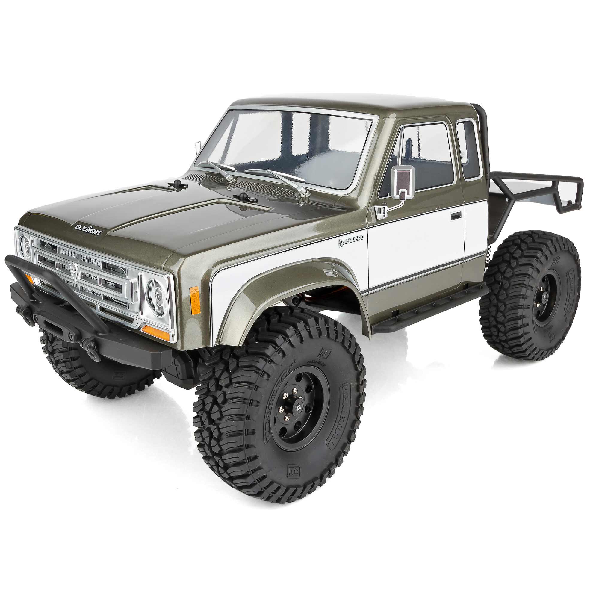 Team Associated 1/10 Enduro Trail Truck, Sendero HD Titanium RTR, LiPo Combo