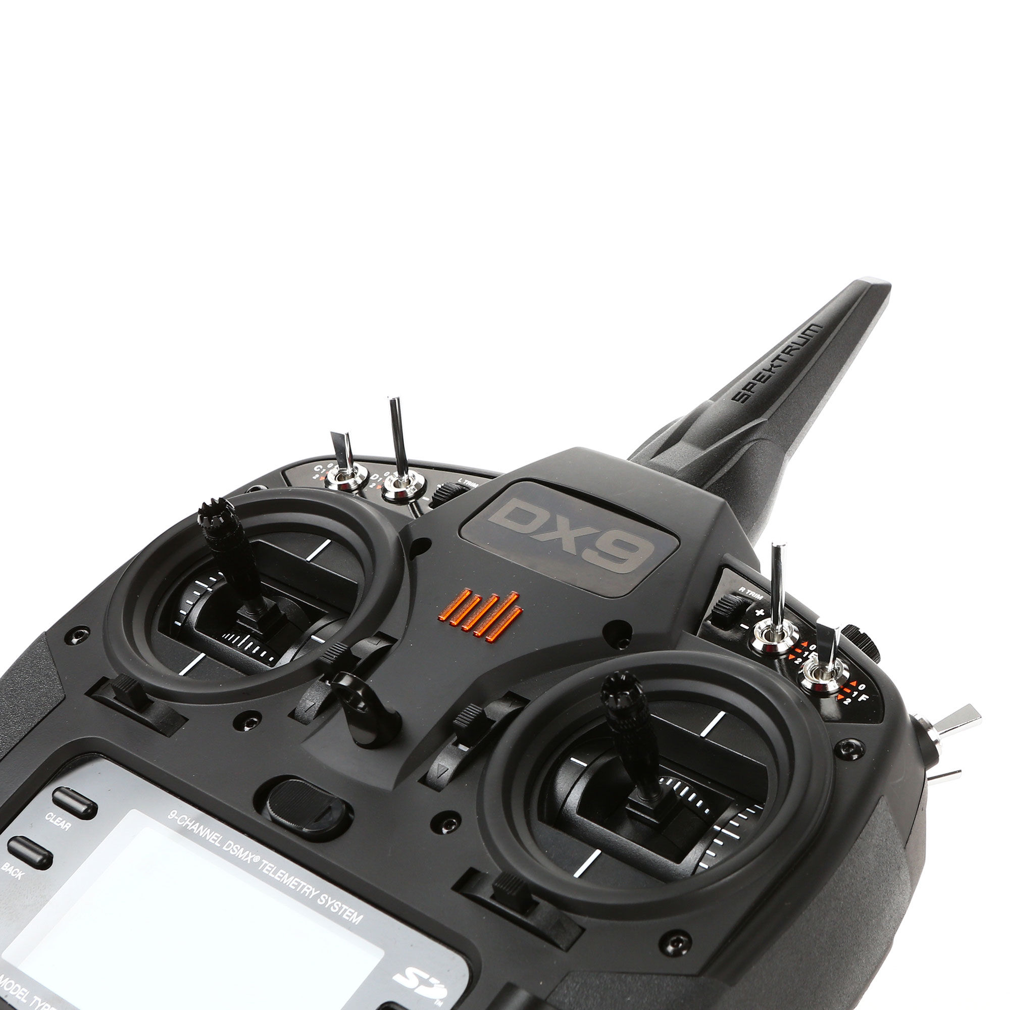 Spektrum DX9 Black 9-Channel DSMX Transmitter Only