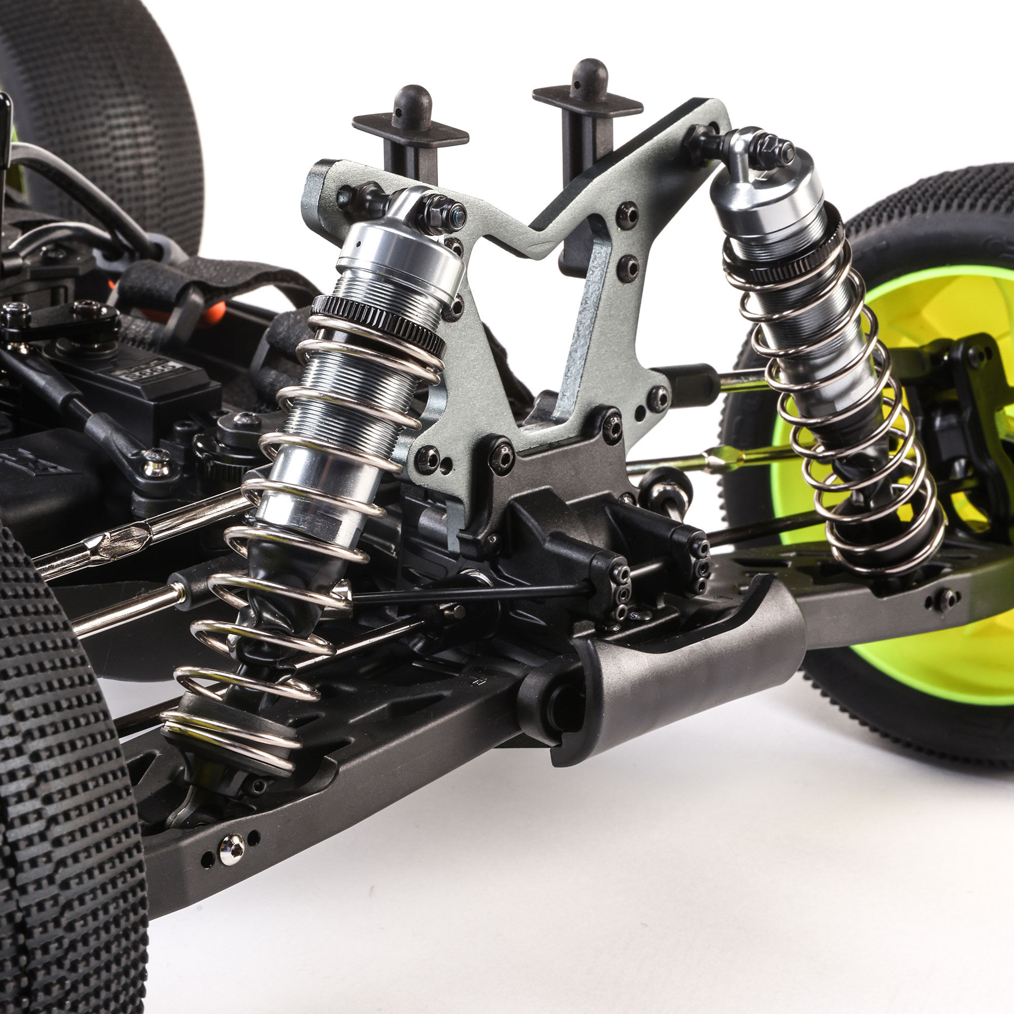 Losi 1/8 8IGHT-XTE 4S 4X4 RTR Brushless Race Truggy, Clear