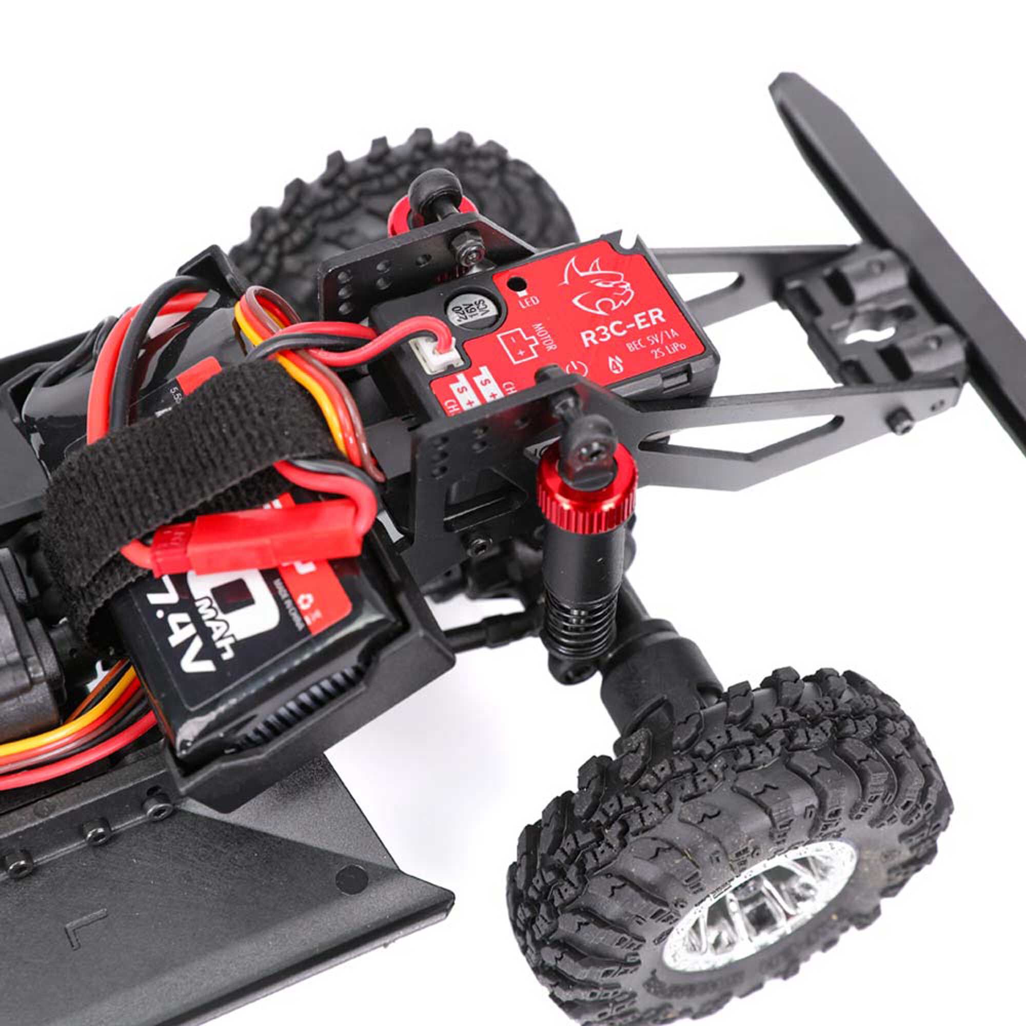Redcat Racing 1/18 Ascent-18 International Scout II 4x4 Rock Crawler RTR, Blue