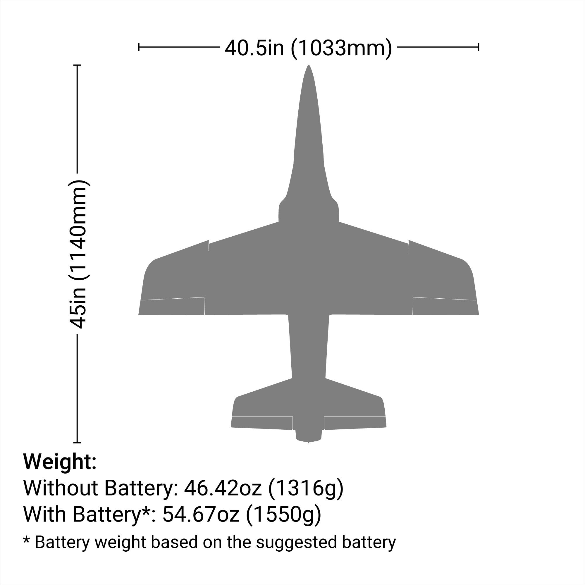 E-flite Habu STS 70mm EDF Jet RTF Basic Smart Trainer with SAFE
