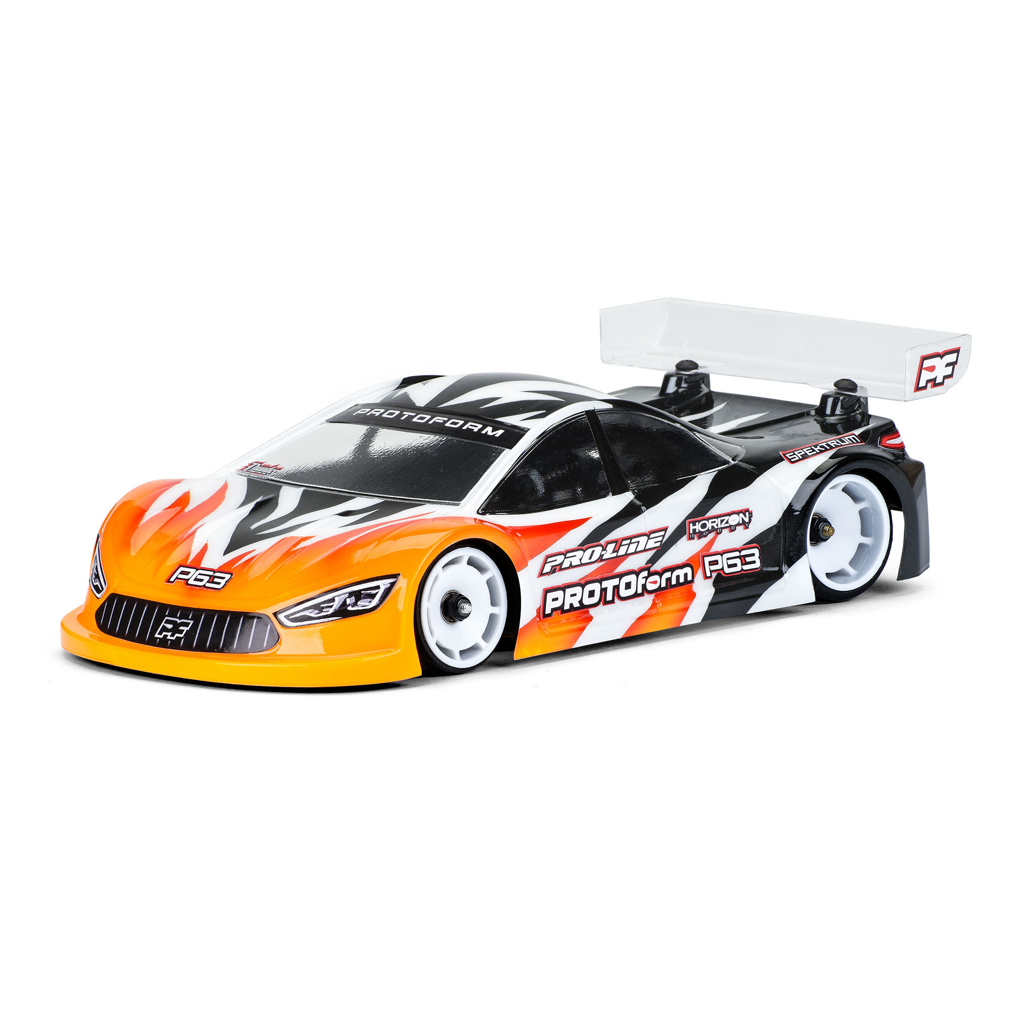PROTOform 1/28 P63 Light Weight Clear Body: Mini-Z & 1/28 Chassis (98mm WB)