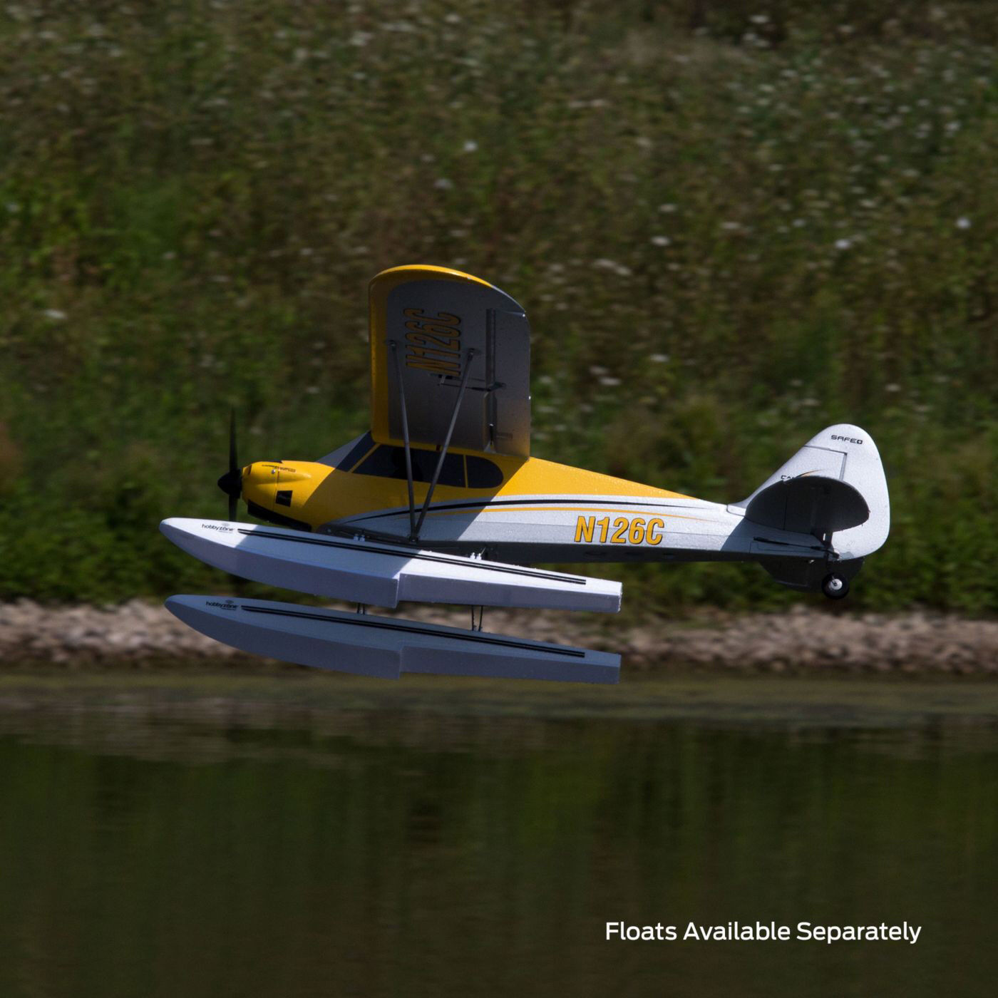 HobbyZone Carbon Cub S 2 1.3m BNF Basic with SAFE