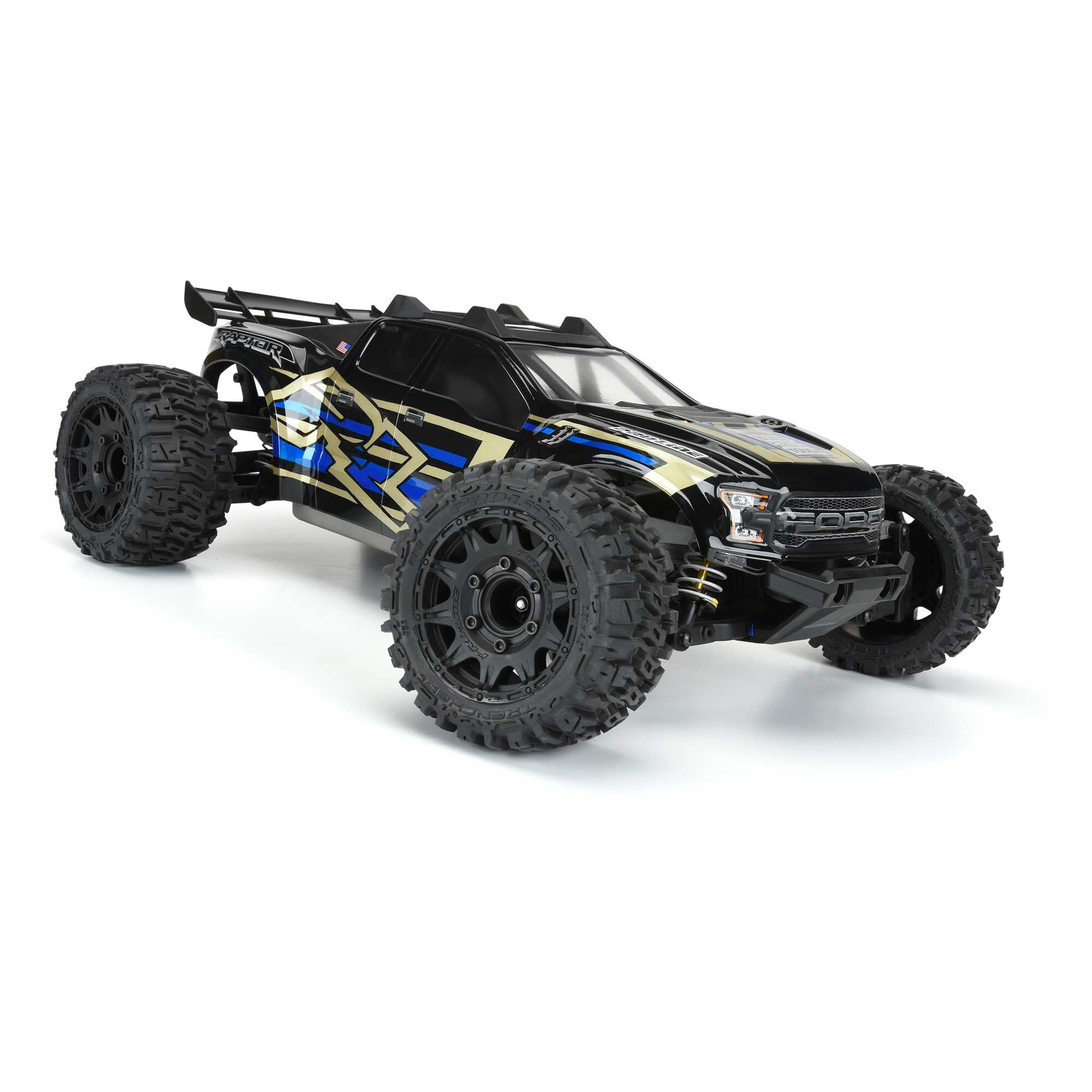 Pro-Line Racing 1/10 Pre-Cut 2017 Ford F-150 Raptor Clear Body: Rustler 4x4
