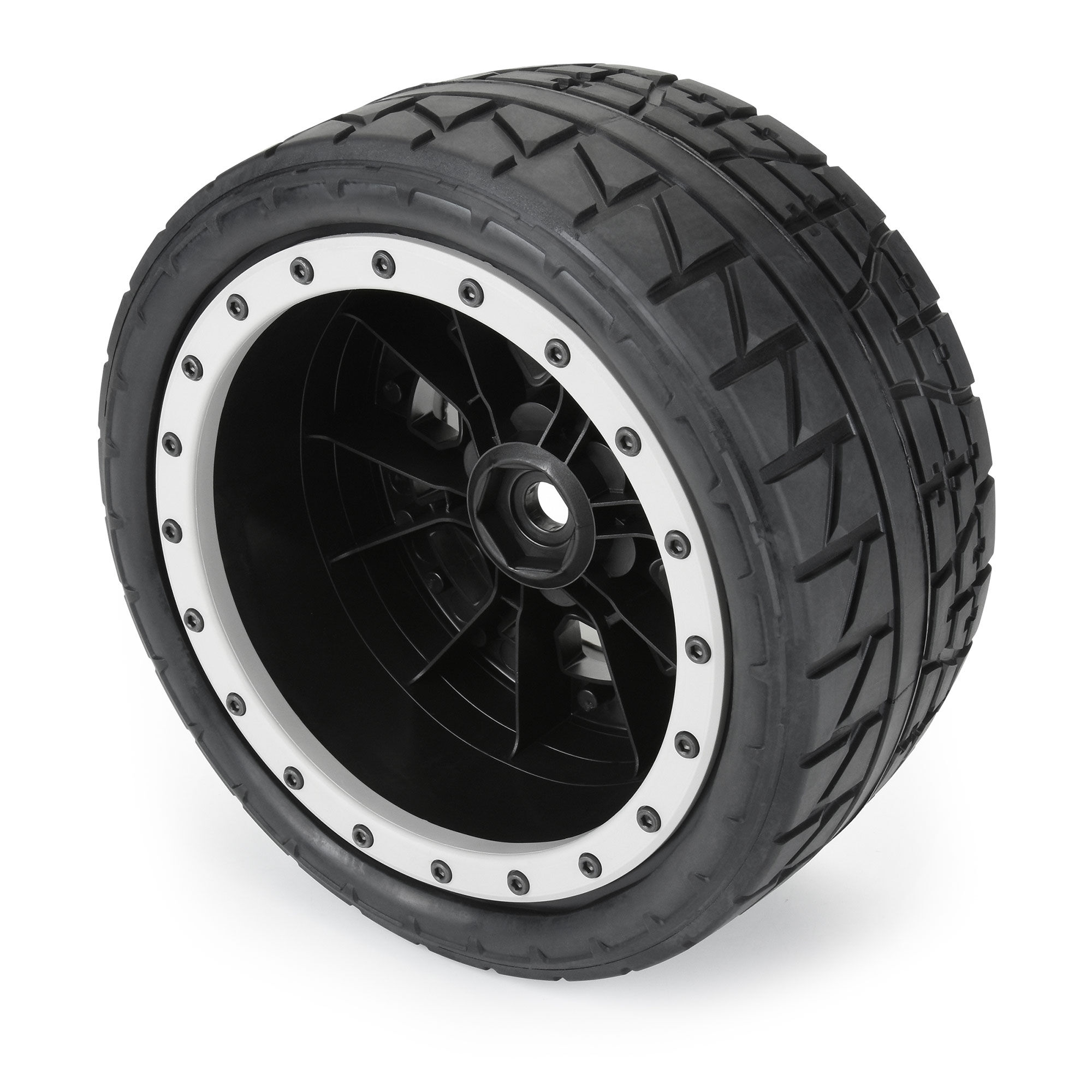 Pro-Line Racing 1/5 Menace HP BELTED Pro-Loc F/R X-MAXX MTD 24mm Blk/Gry Impulse (2)