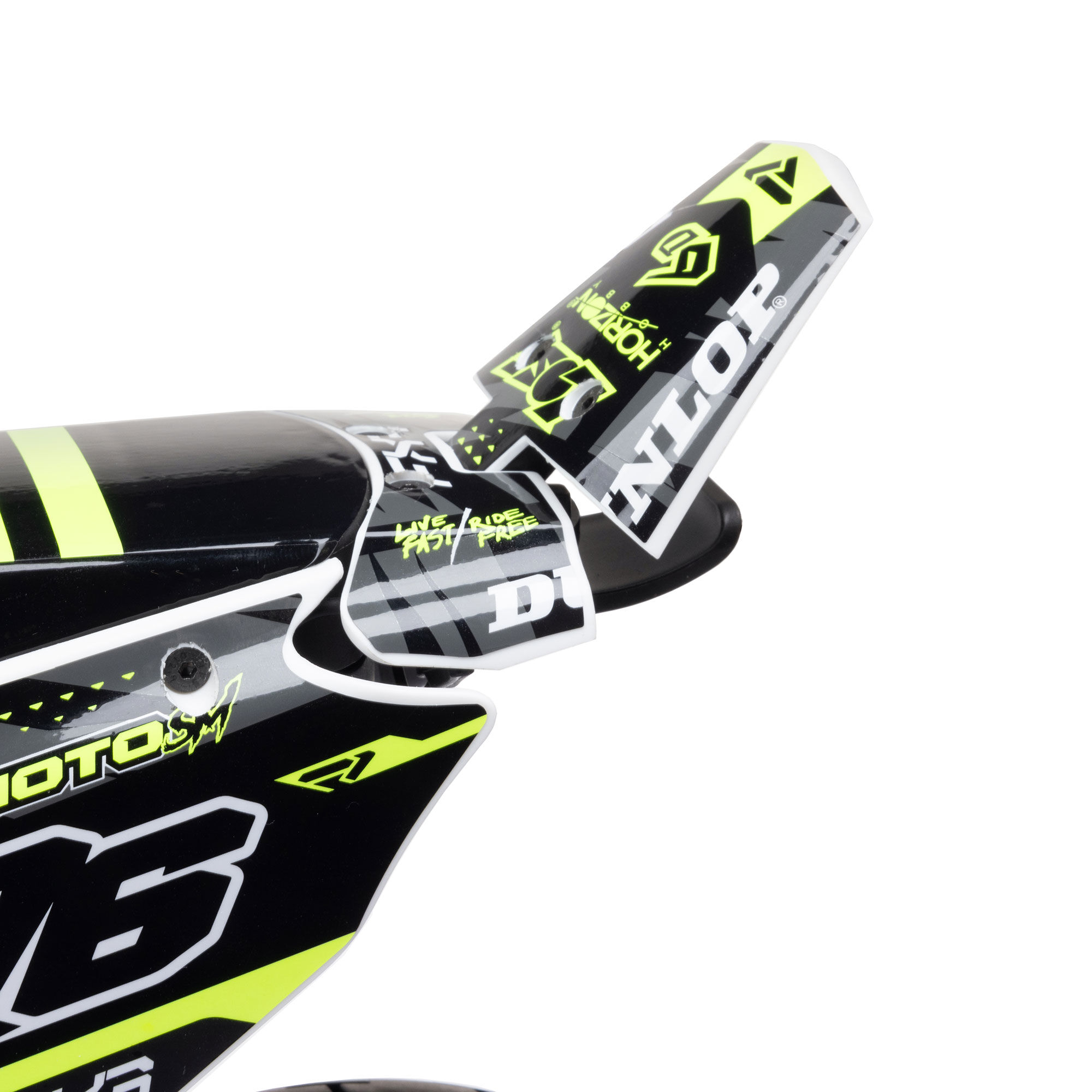 Losi 1/4 Promoto-SM FXR Supermoto Motorcycle RTR Basic, White