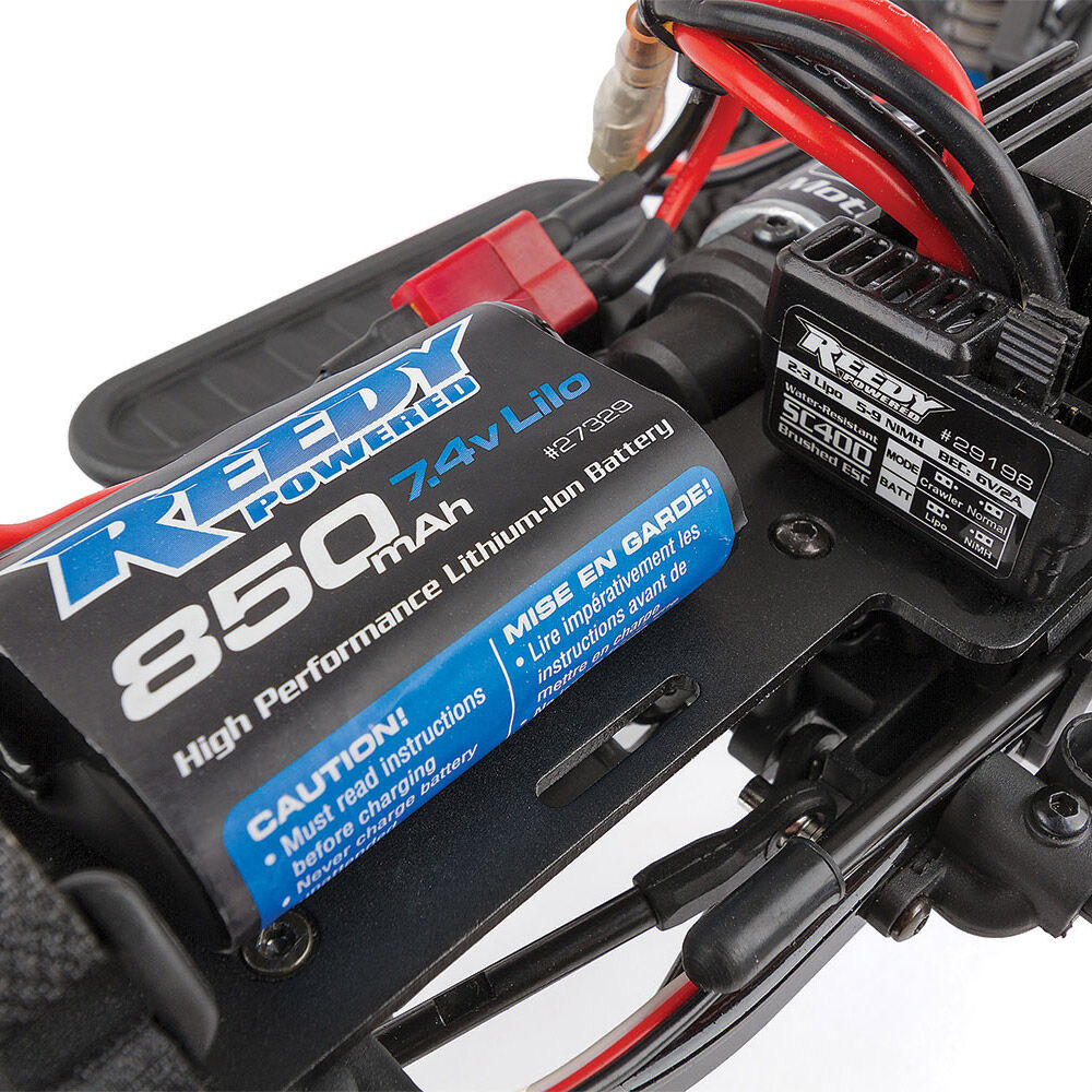 Team Associated 1/12 CR12 Ford F-150 Pick-Up 4WD Brushed RTR, Black
