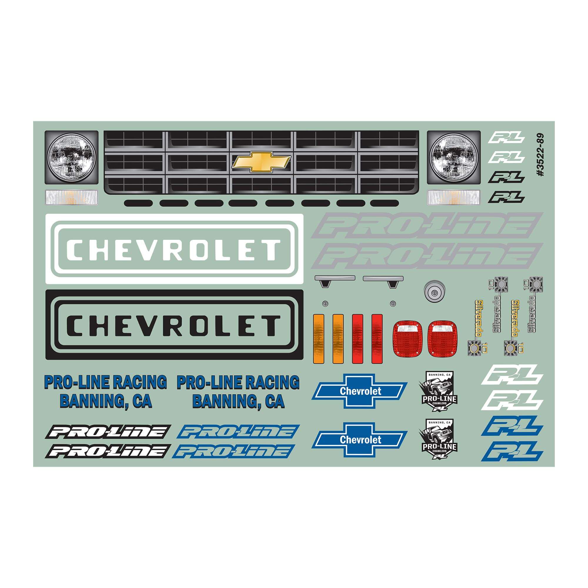 Pro-Line Racing 1/10 1978 Chevy K-10 Clear Body 12.3" (313mm) Wheelbase Crawlers