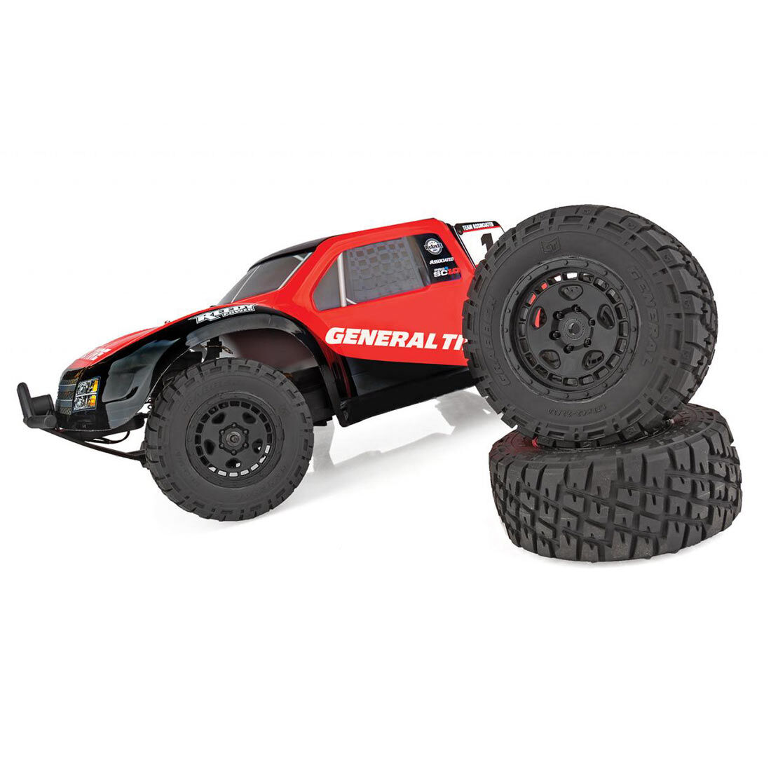 Team Associated 1/10 General Tire Pro4 SC10 RTR, 3S LiPo Combo