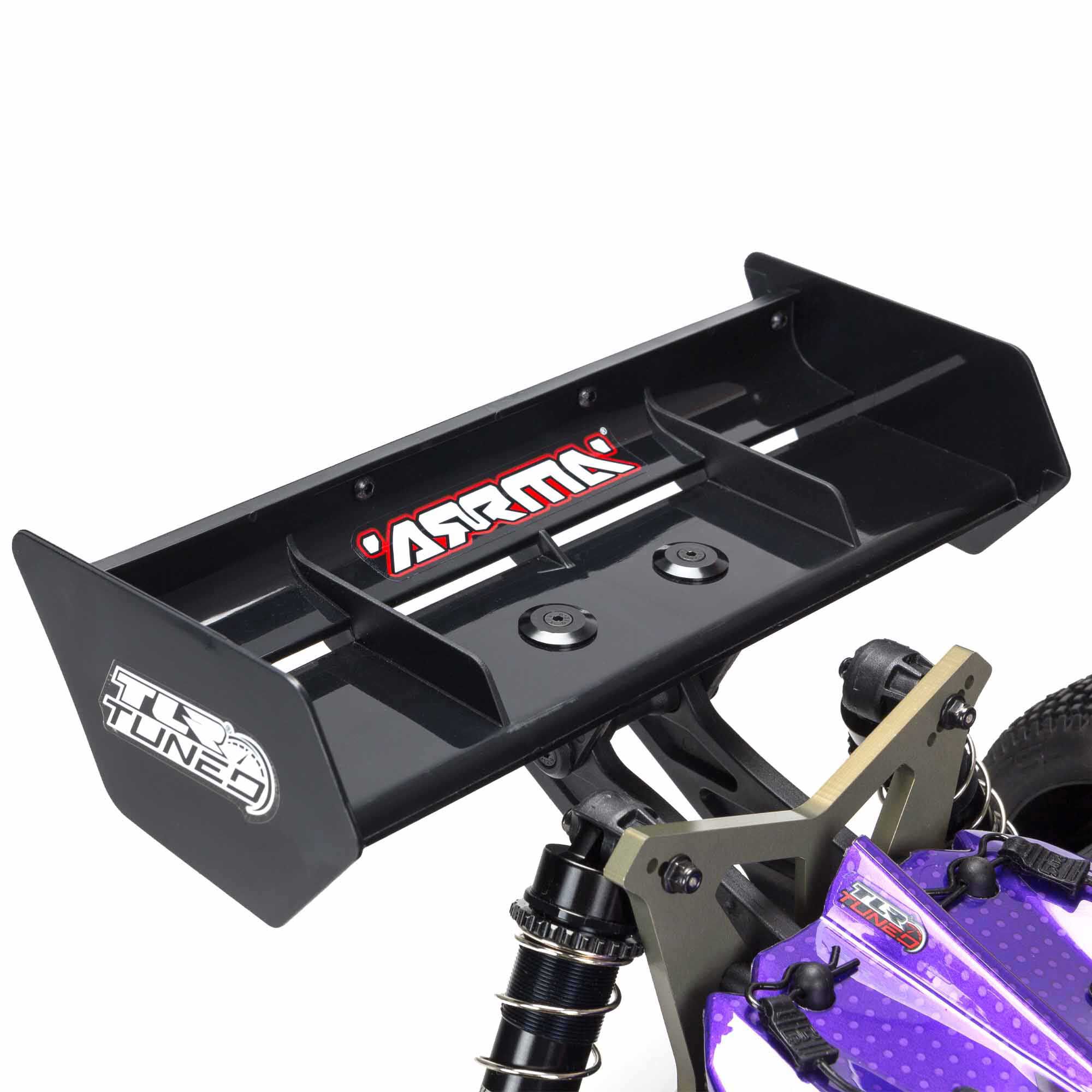 ARRMA 1/8 TYPHON 6S TLR Tuned 4X4 Roller Brushless Buggy, Pink/Purple