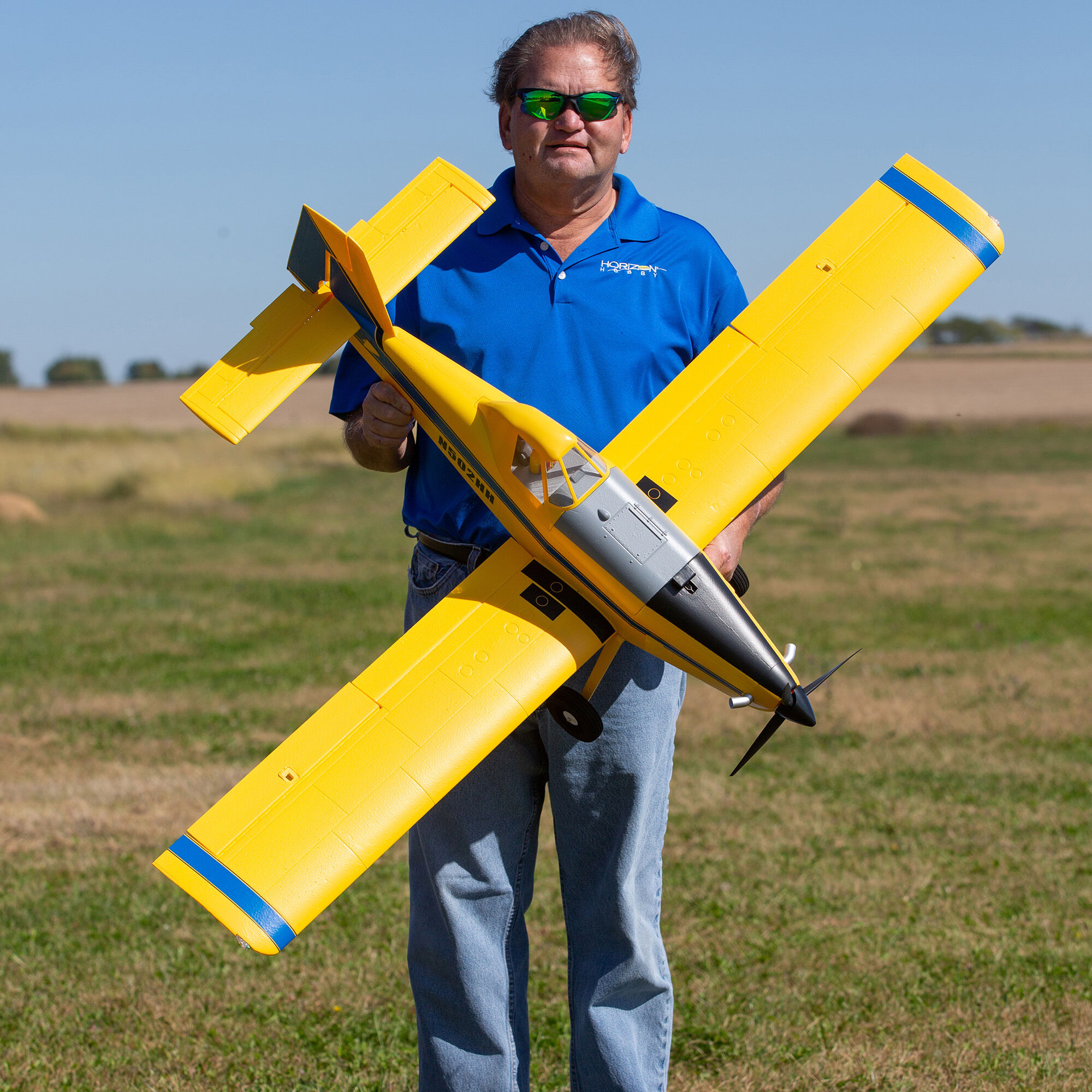 E-flite Air Tractor 1.5m BNF Basic with AS3X and SAFE Select