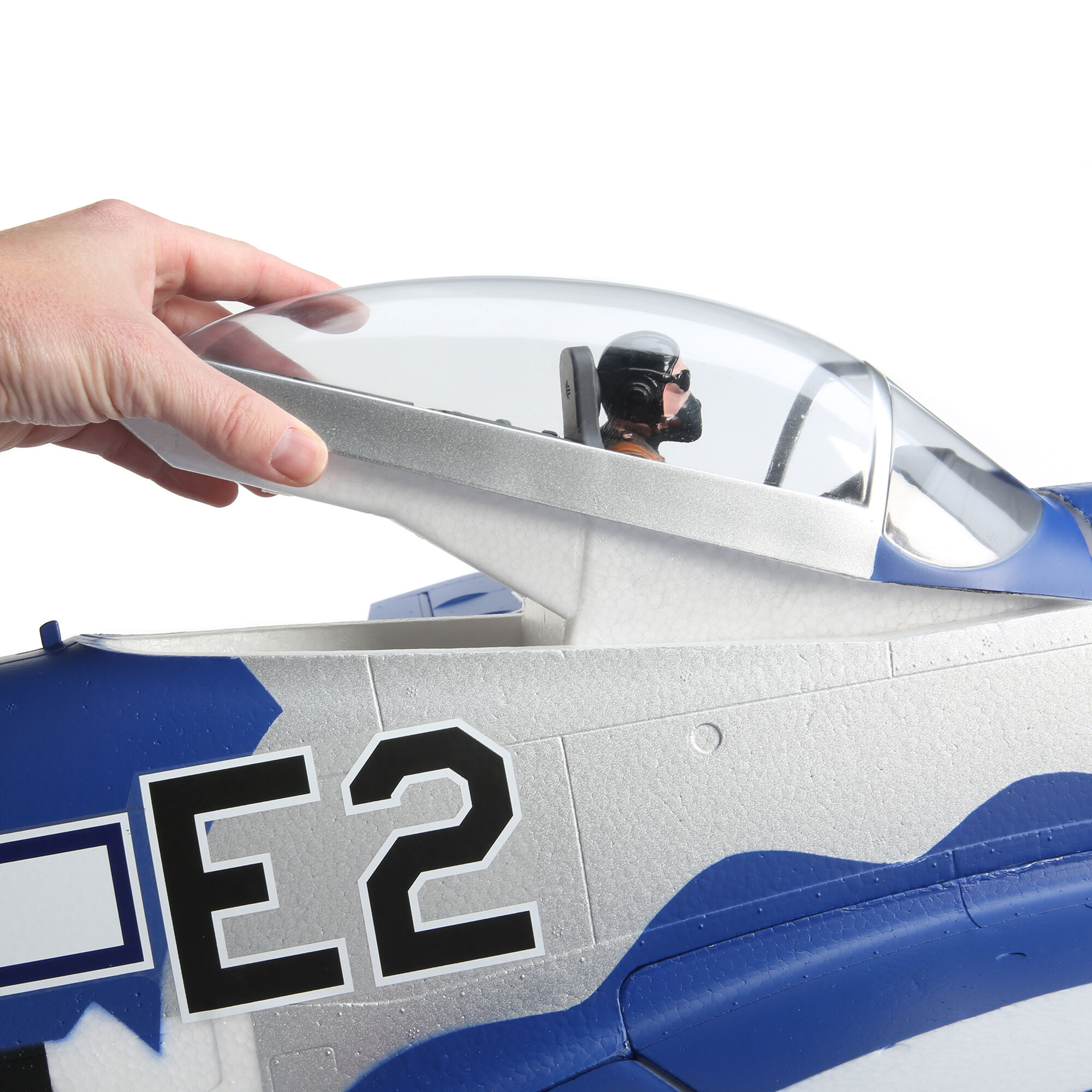 E-flite P-51D Mustang 1.5m BNF Basic Combo