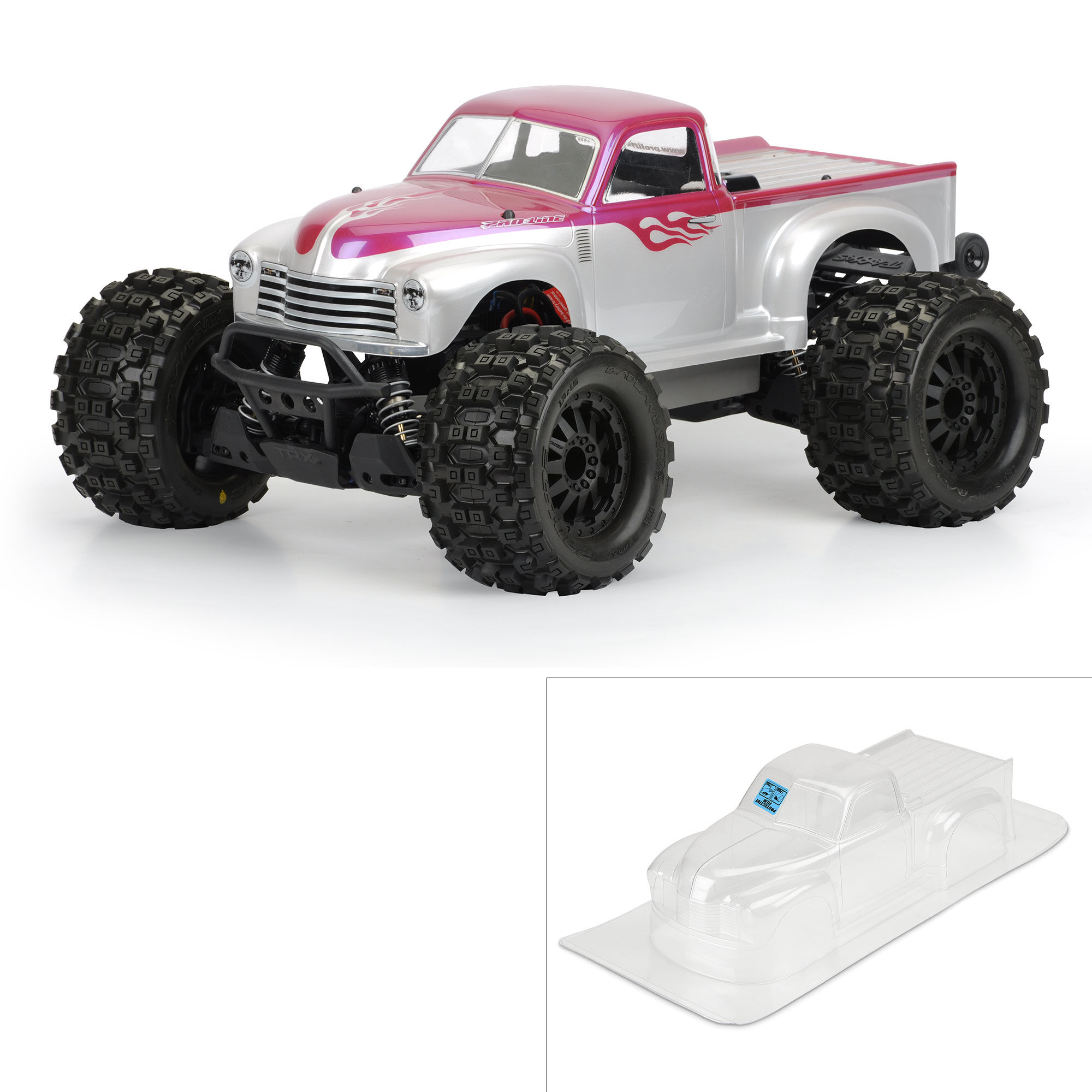 Pro-Line Racing 1/10 Early 50's Chevy Clear Body: Stampede & Granite