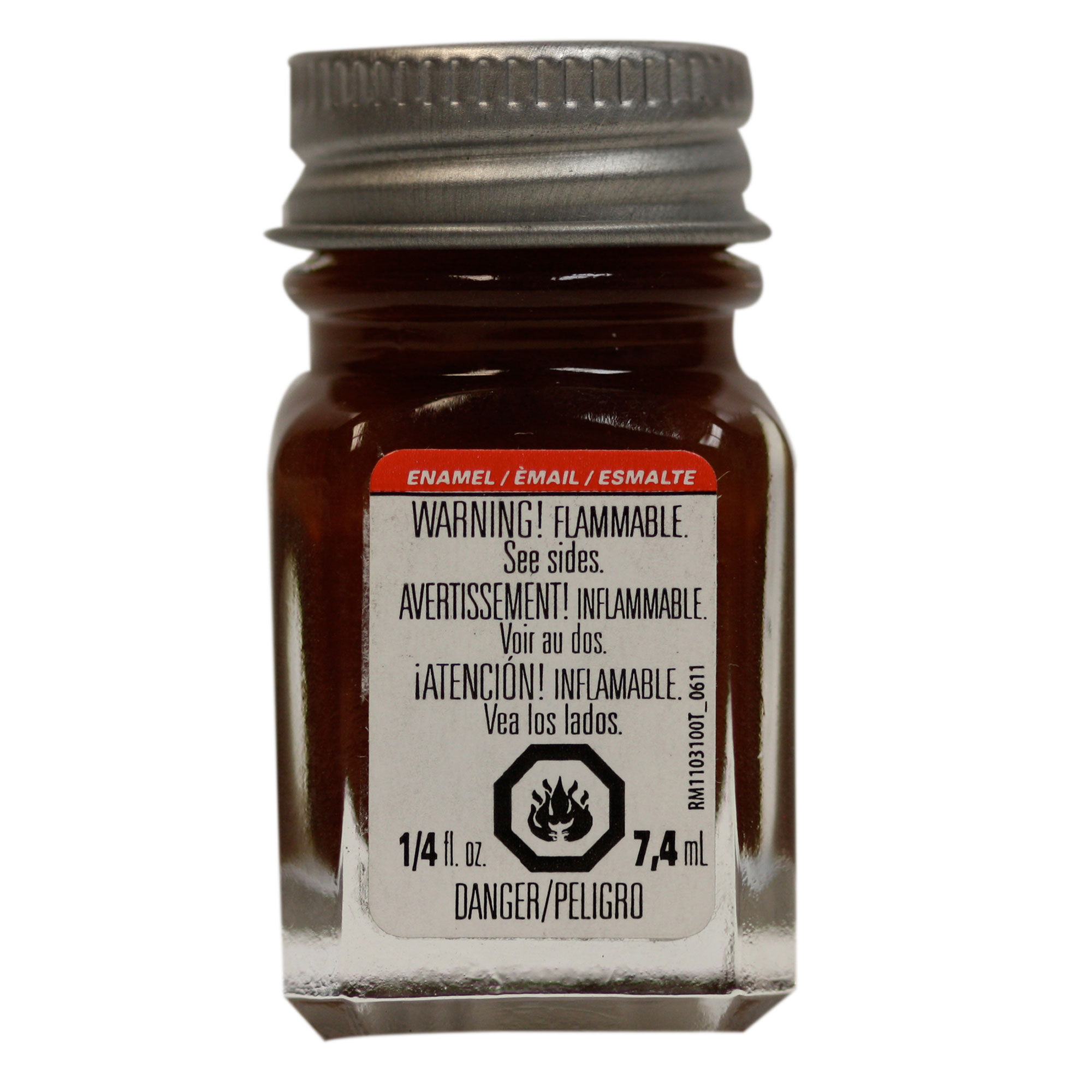 Testor Corp. Enamel 1/4 oz Brown