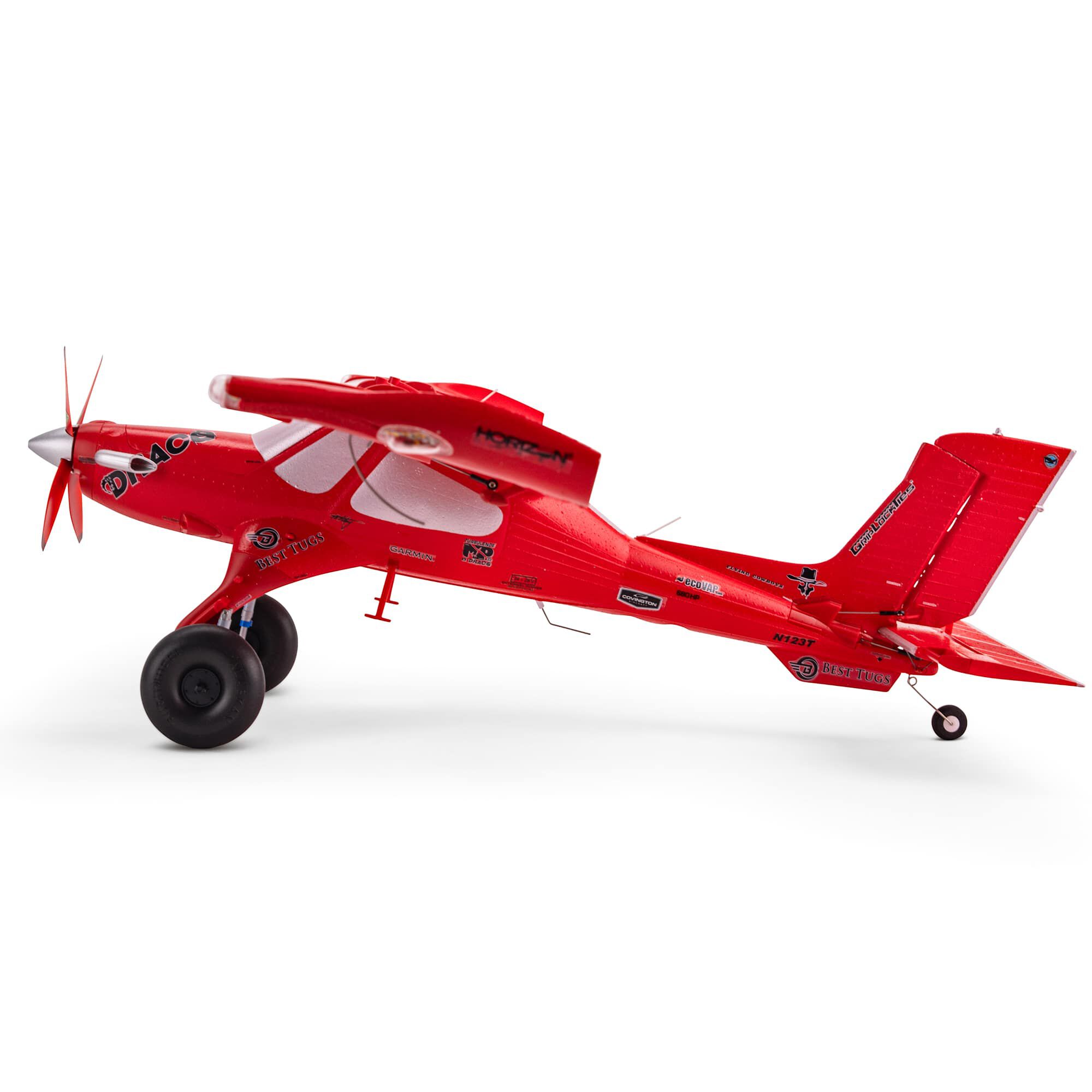 E-flite Micro DRACO 800mm BNF Basic with AS3X and SAFE Select