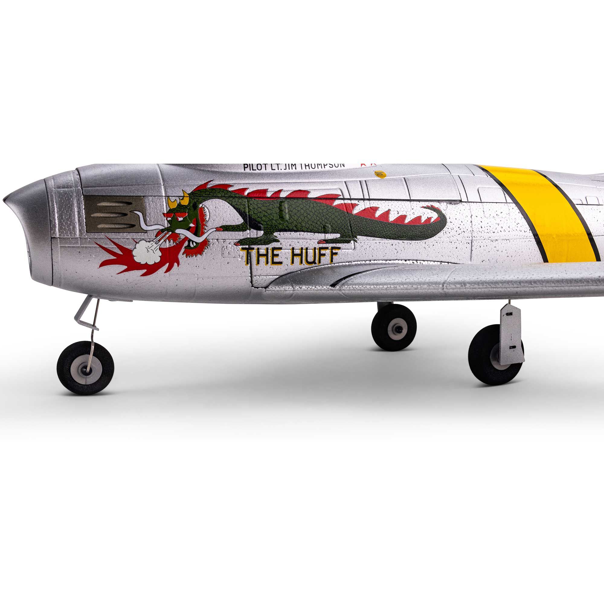 E-flite UMX F-86 Sabre 30mm EDF Jet BNF Basic with AS3X and SAFE Select
