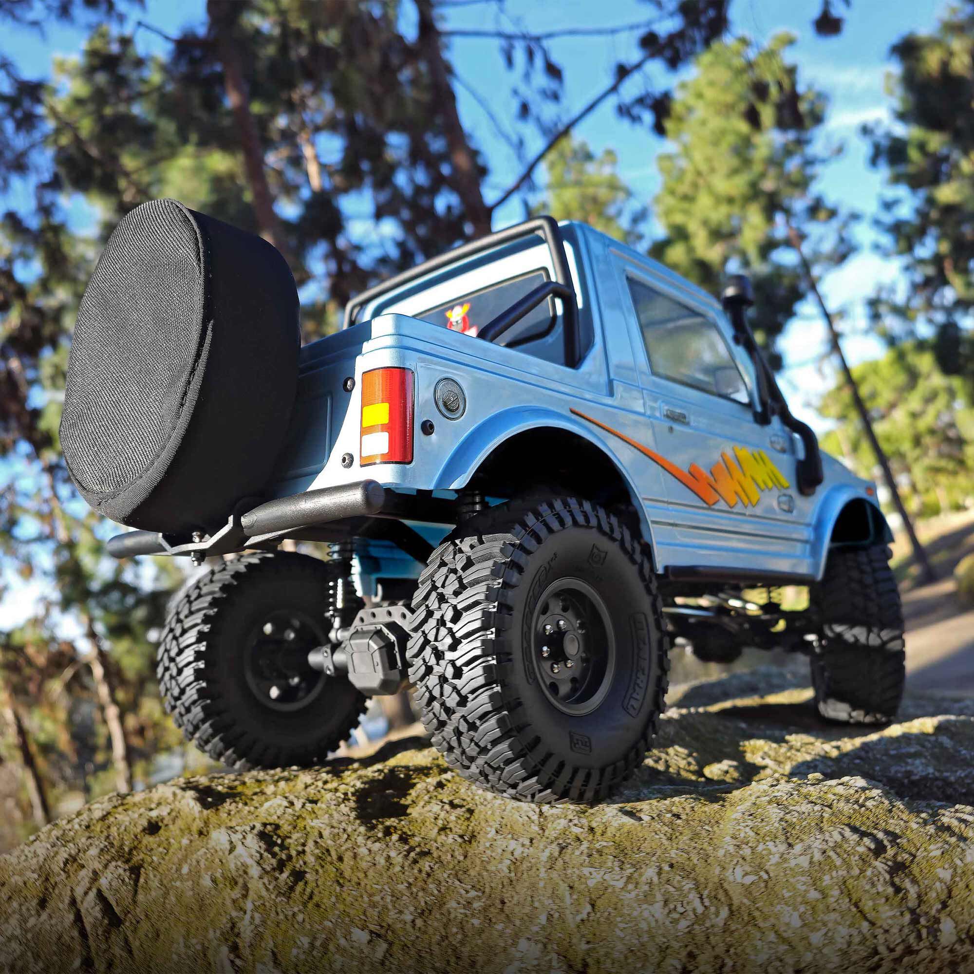 Team Associated 1/10 Enduro 4x4 Trail Truck, Bushido+ RTR, Blue, LiPo Combo