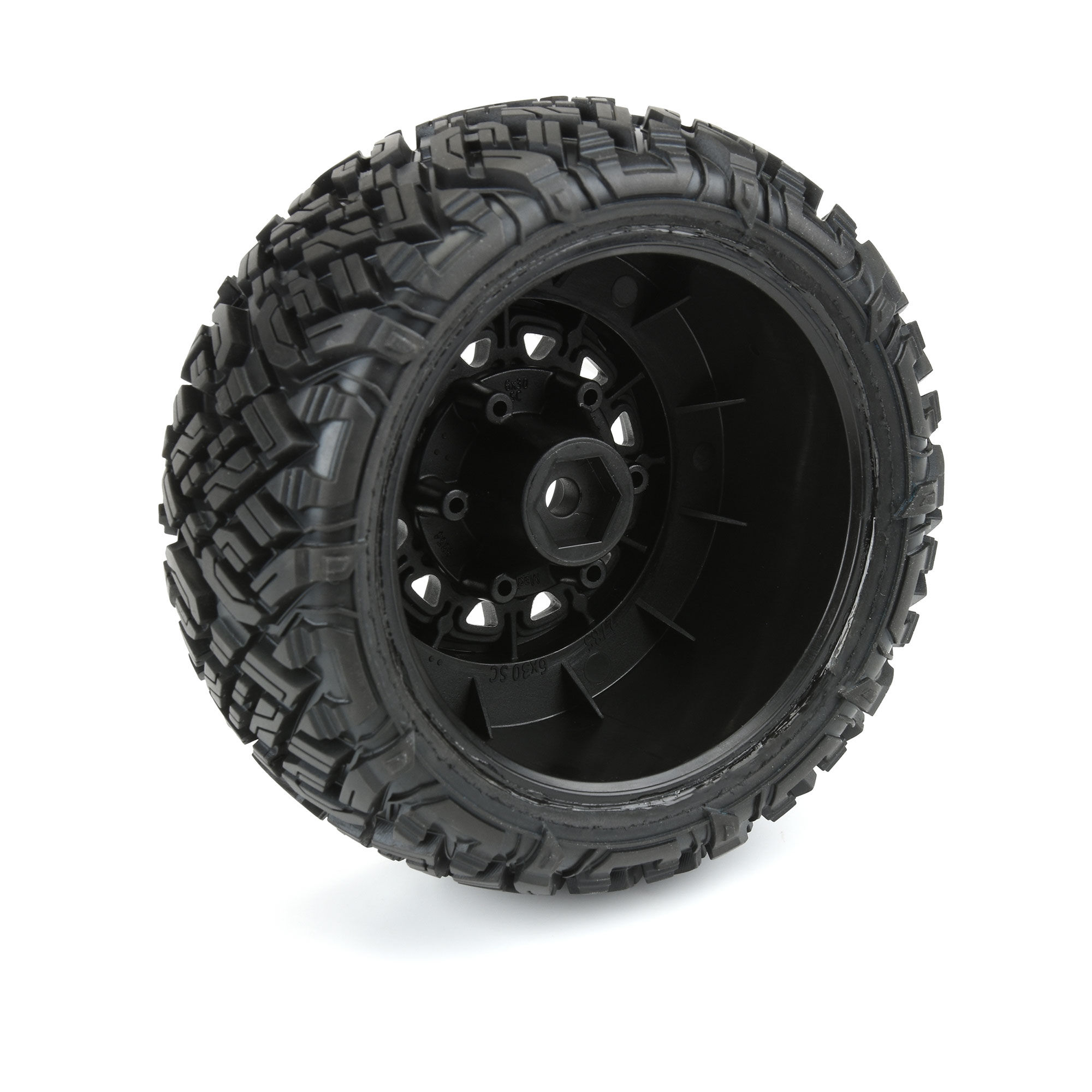 Pro-Line Racing 1/10 Icon M2 Front/Rear 2.2"/3.0" SC Mounted 12mm Blk Raid (2)