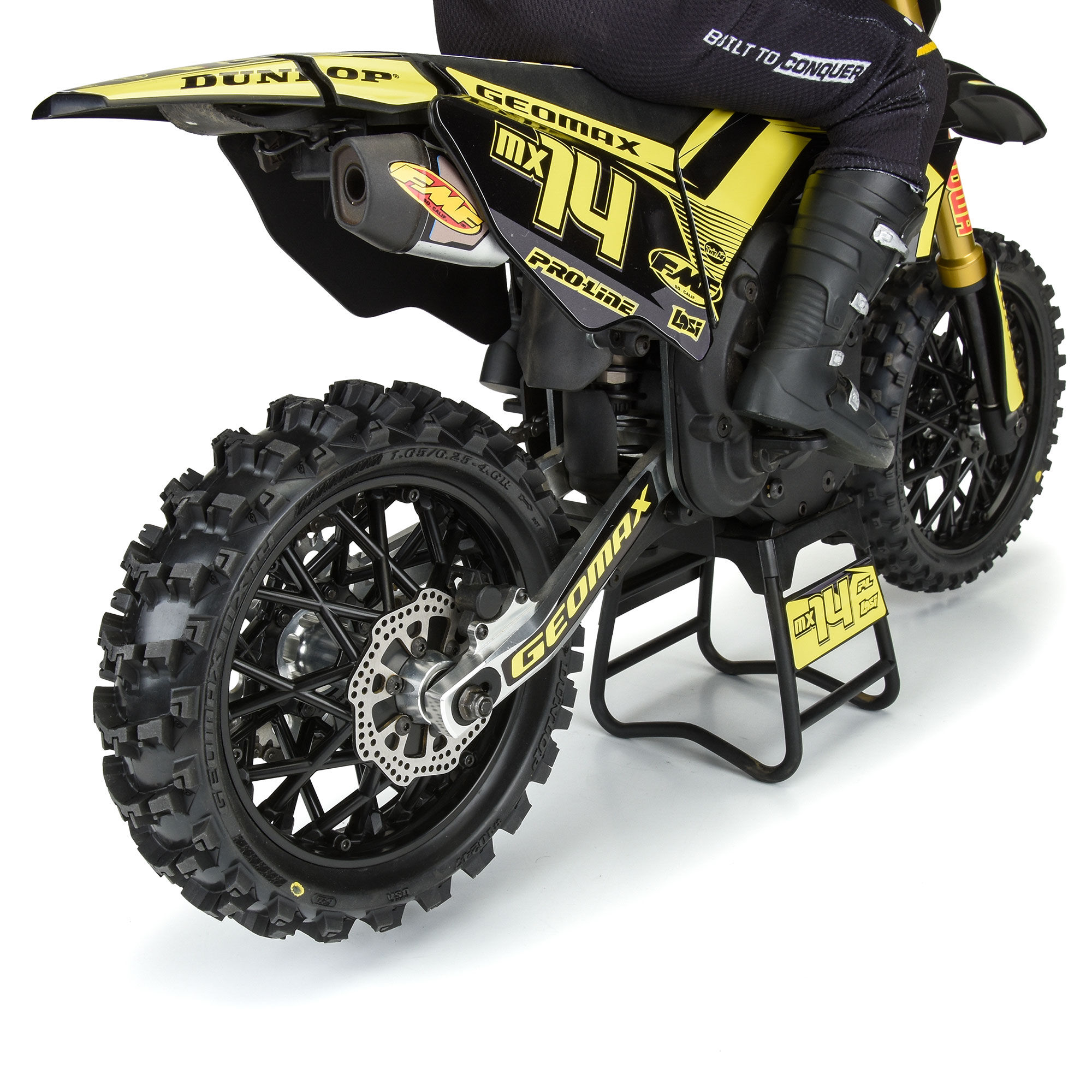 Pro-Line Racing 1/4 Dunlop Geomax MX14 V2 Bead M2 Rear Tire: Promoto-MX
