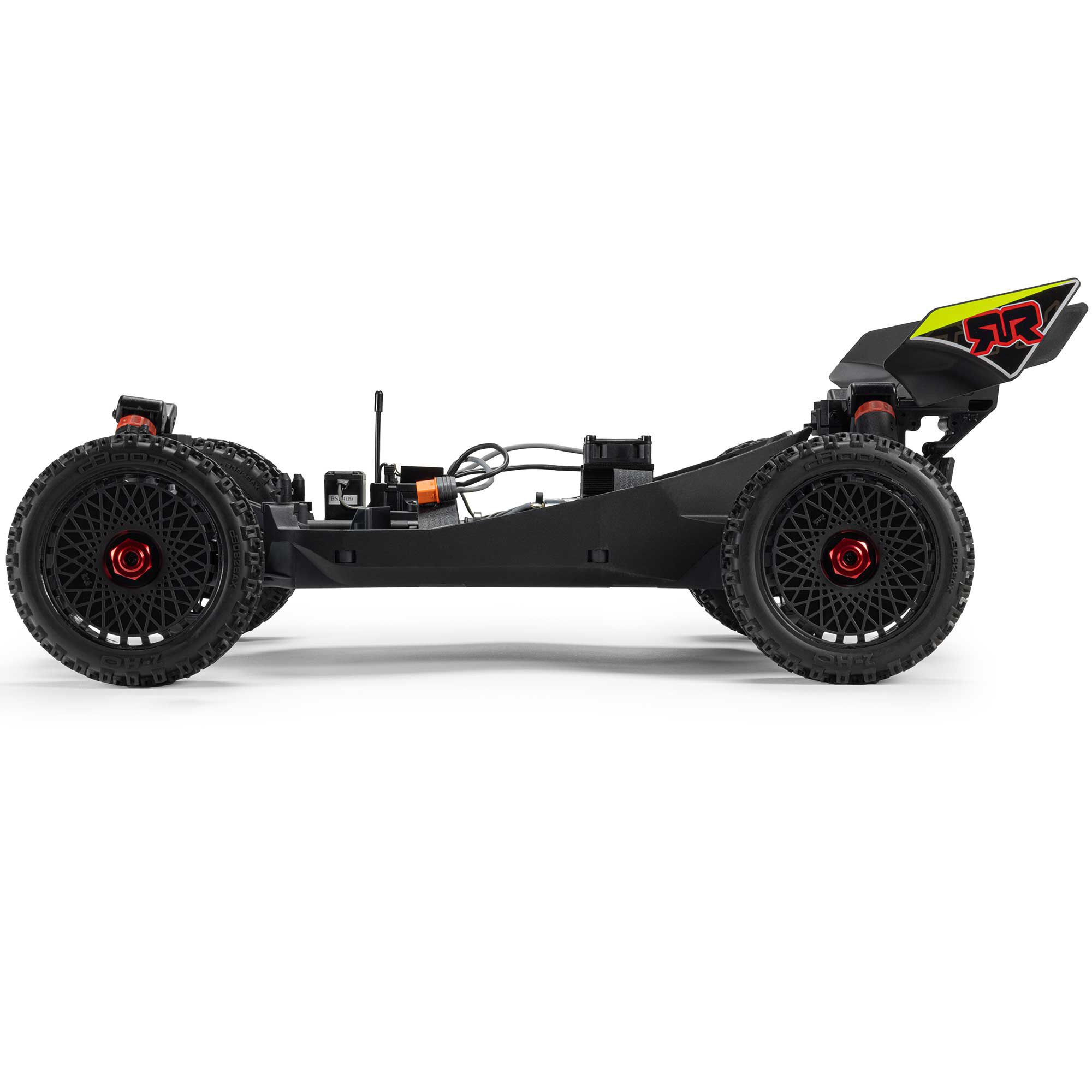 ARRMA 1/8 TYPHON MEGA 665 4X4 RTR Brushed Buggy, Blue