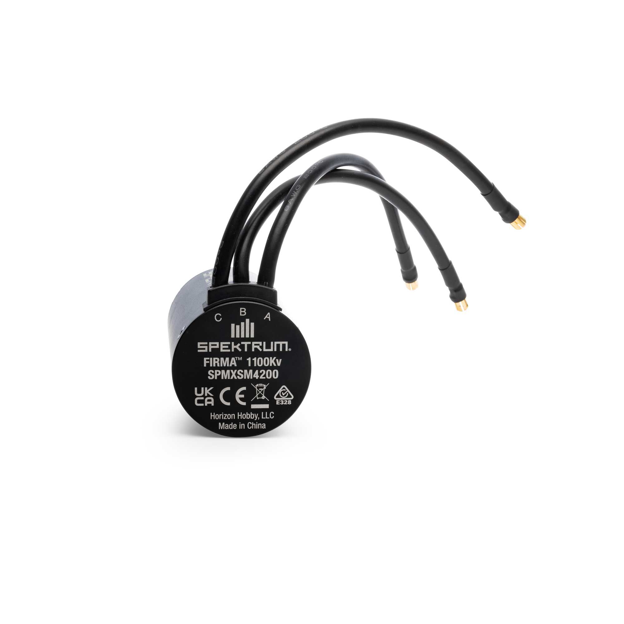 Spektrum Accessories Firma 5687 1100KV 4-Pole Brushless Motor, 8mm