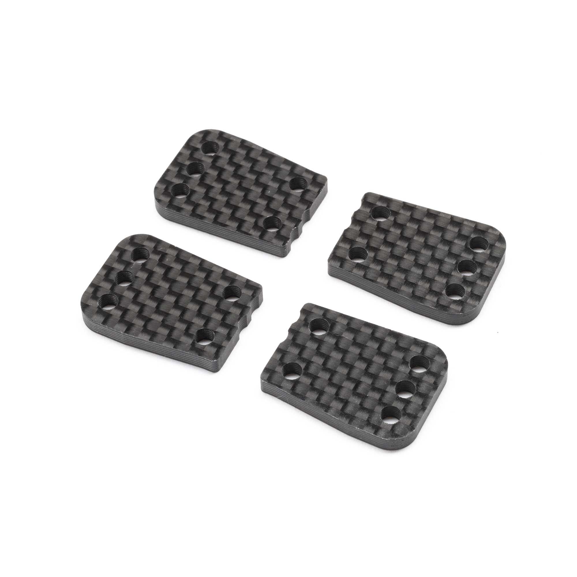 Team Losi Racing Rear Hub, B Plate, Carbon: 8X, 8XE 2.0