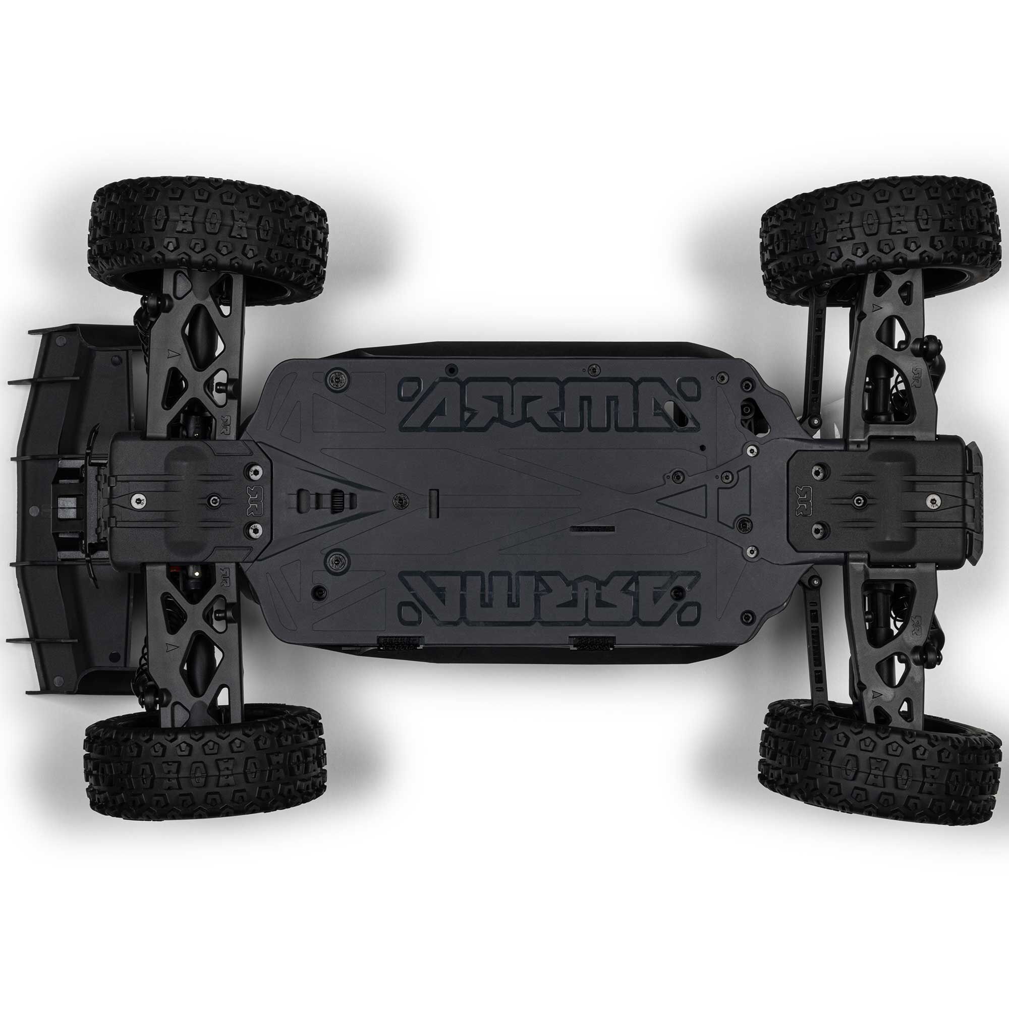 ARRMA 1/8 TYPHON MEGA 665 4X4 RTR Brushed Buggy, Blue